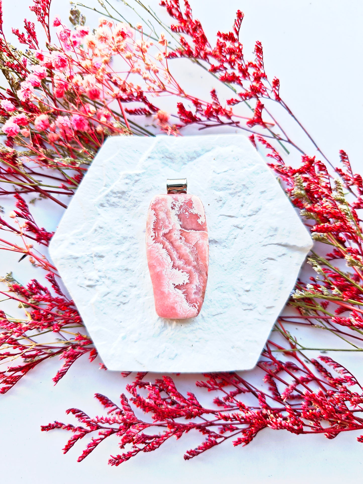 Rhodochrosit Anhänger 68