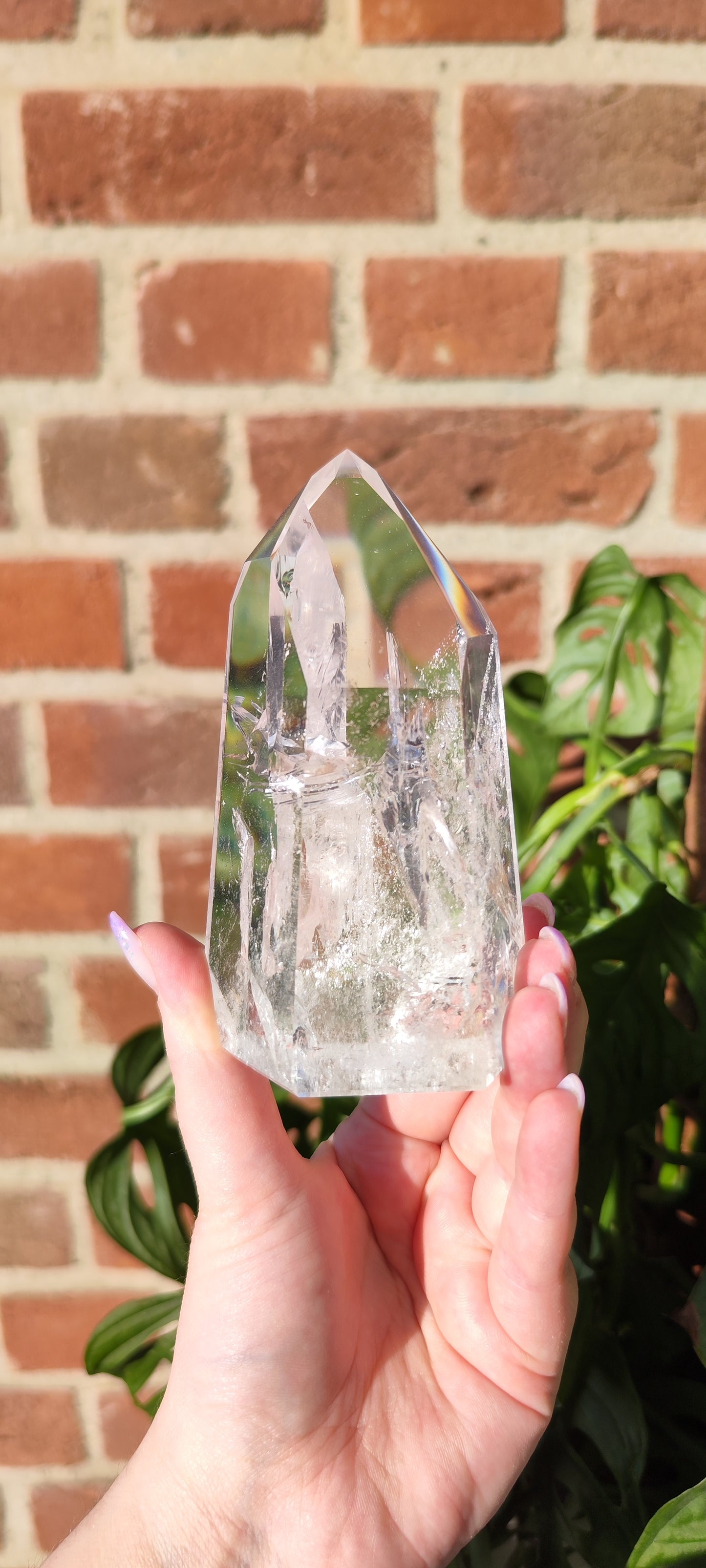 Bergkristall Lemurian Turm 154BK