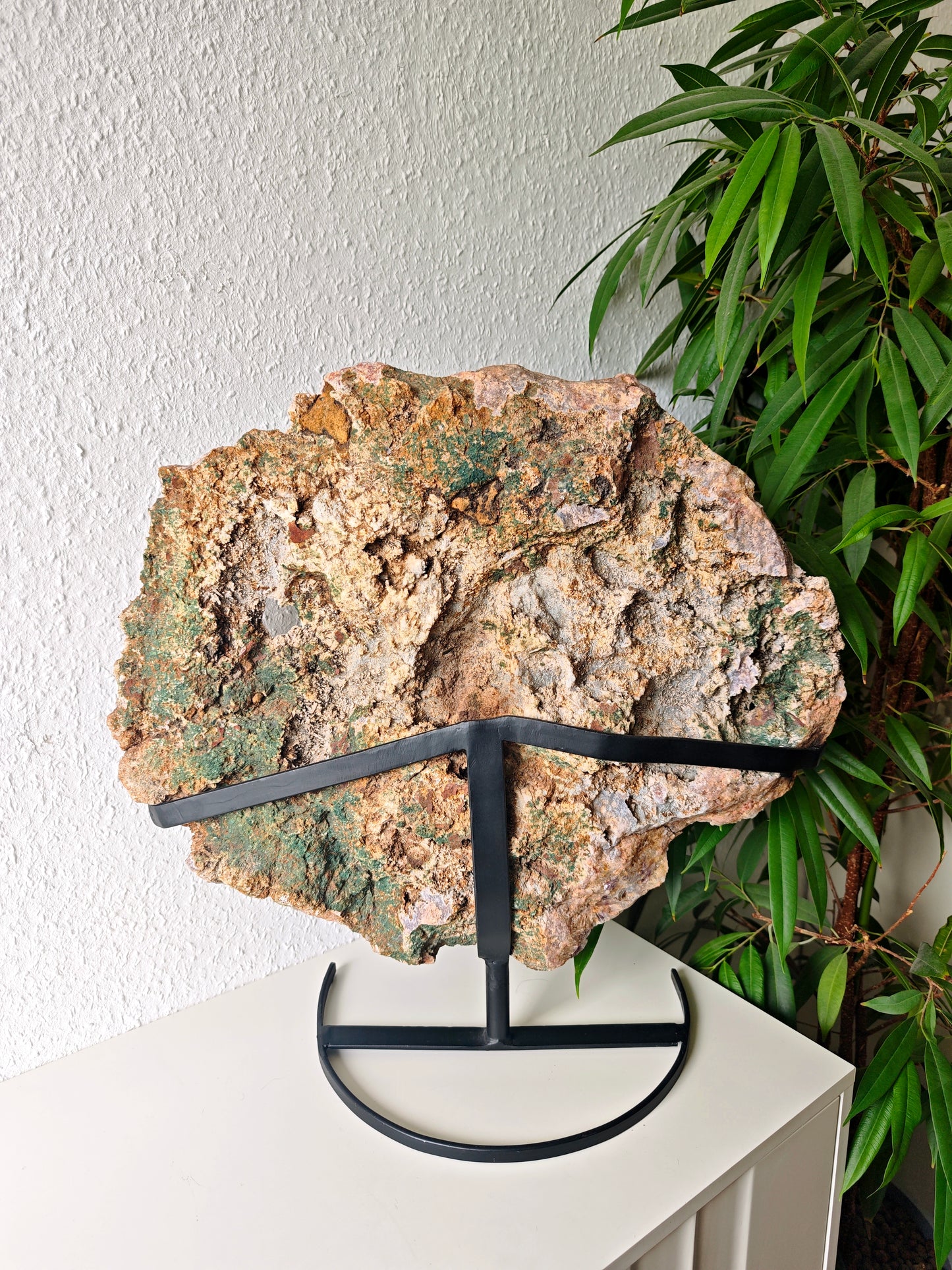 14,7 kg Pinke Amethyst Scheibe