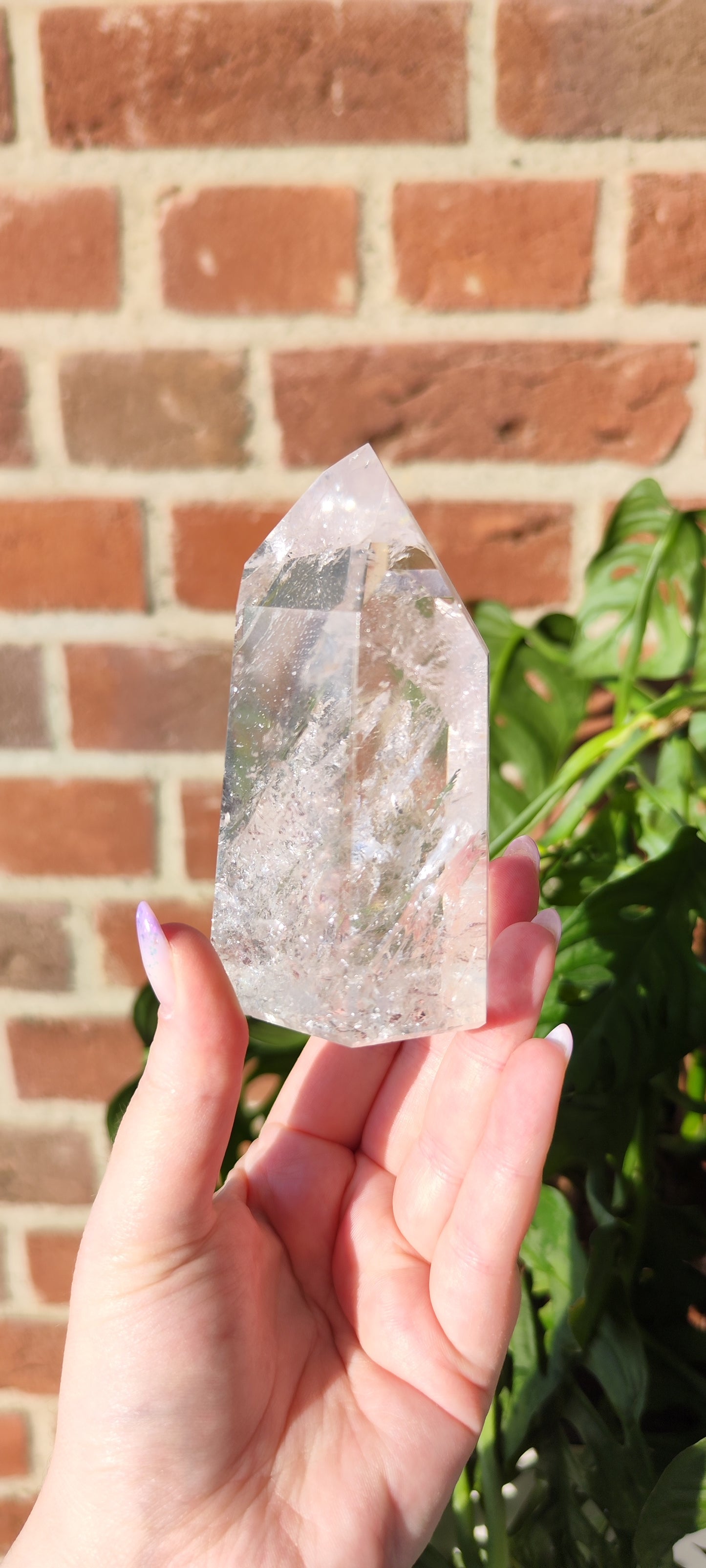 Bergkristall Lemurian Turm 140BK