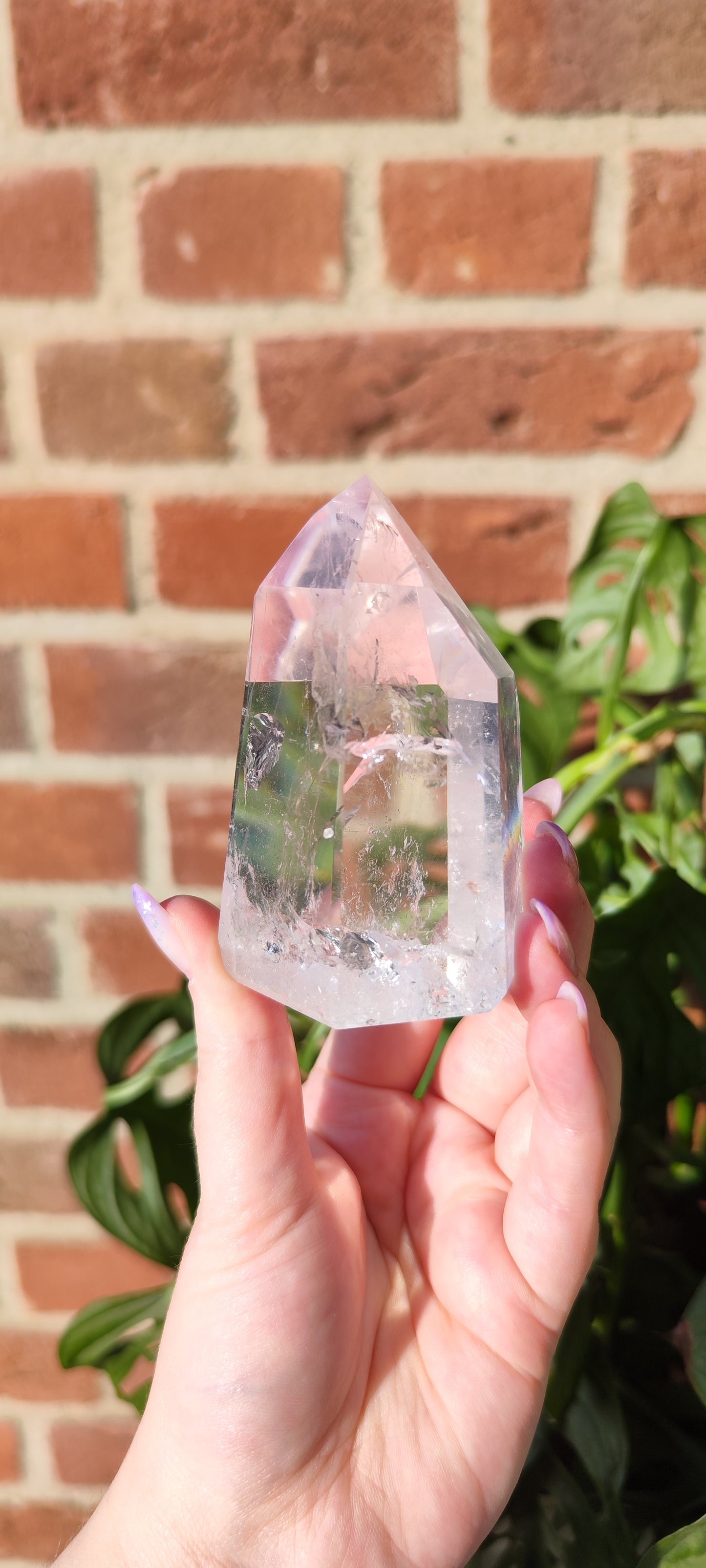 Bergkristall Lemurian Turm 104 KB