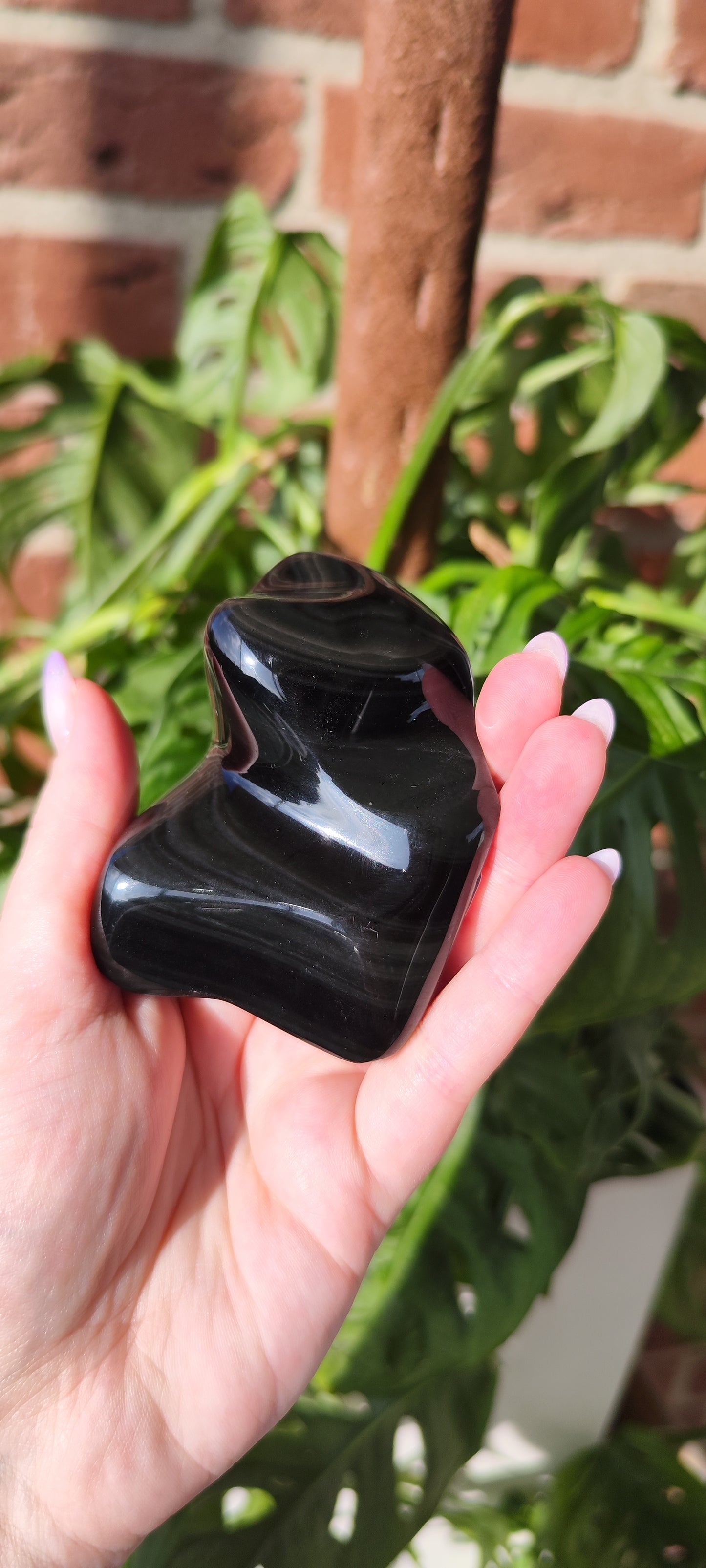 Regenbogen Obsidian Freiform 151F