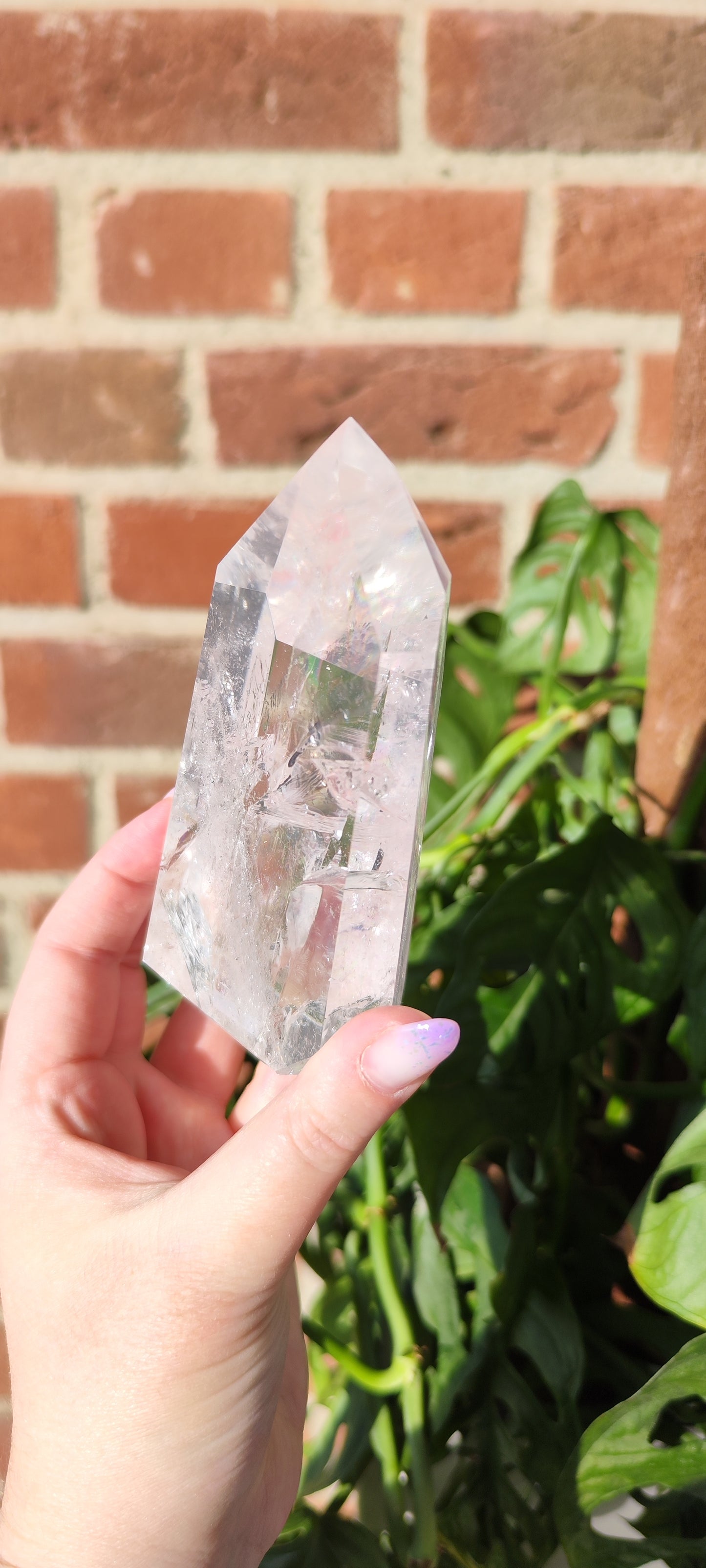 Bergkristall Lemurian Turm 154BK