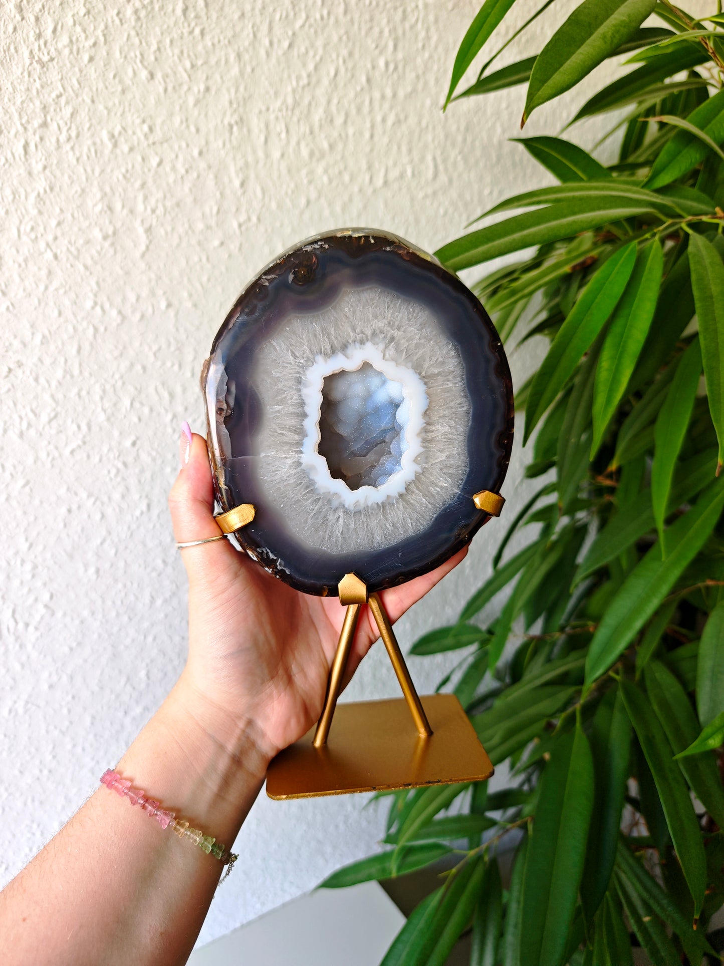 Achat Geode auf Ständer D