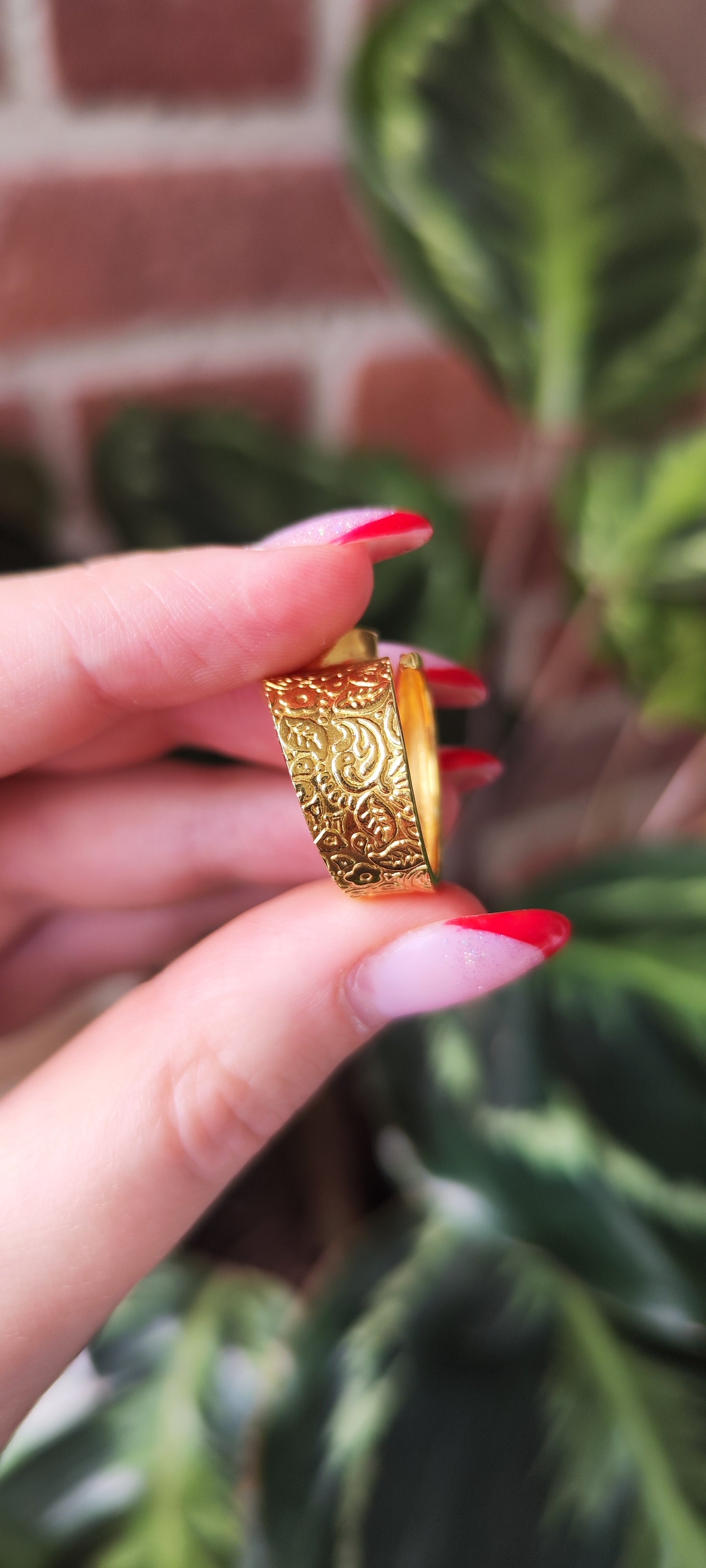 Statement Blue Sky Topas Ring