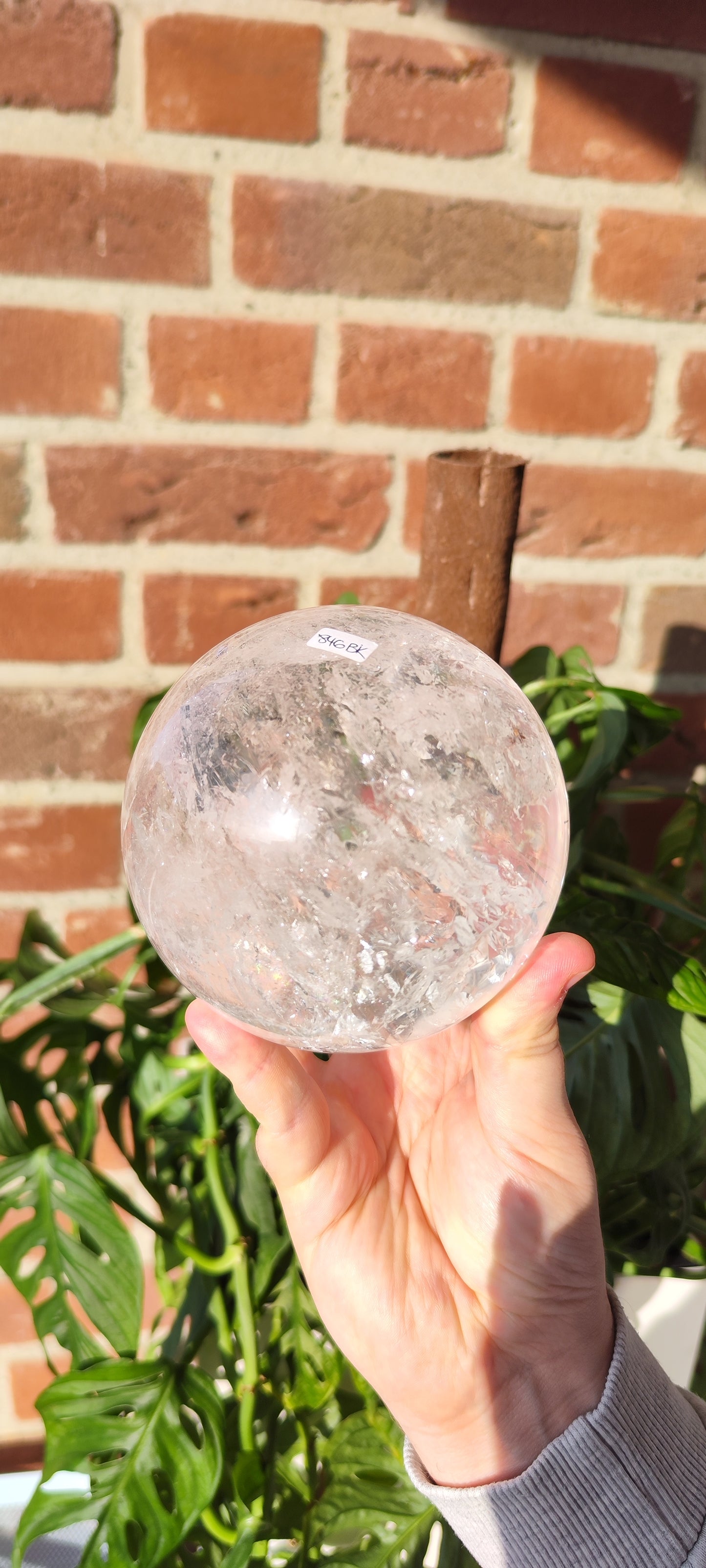Bergkristall Lemurian Kugel 846BK