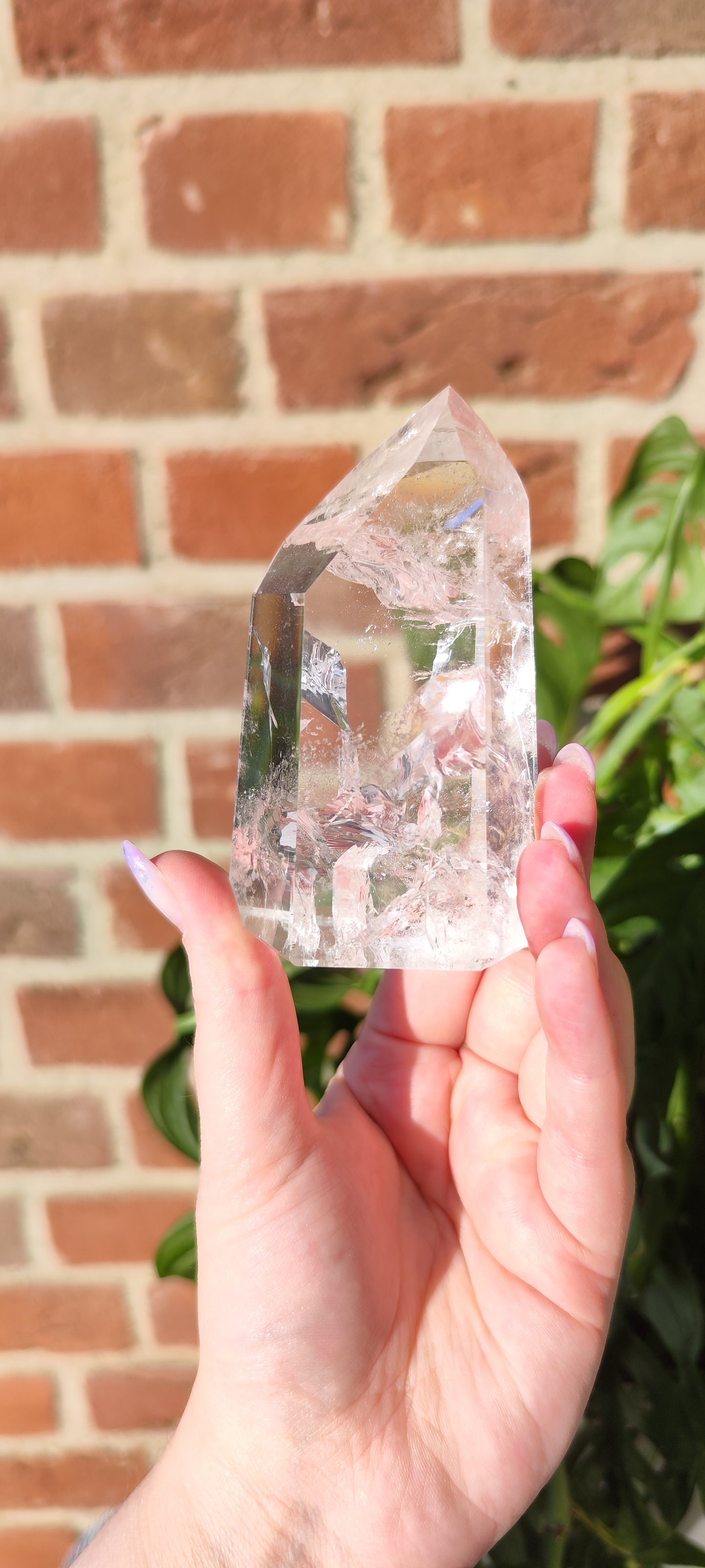 Bergkristall Lemurian Turm 110BK