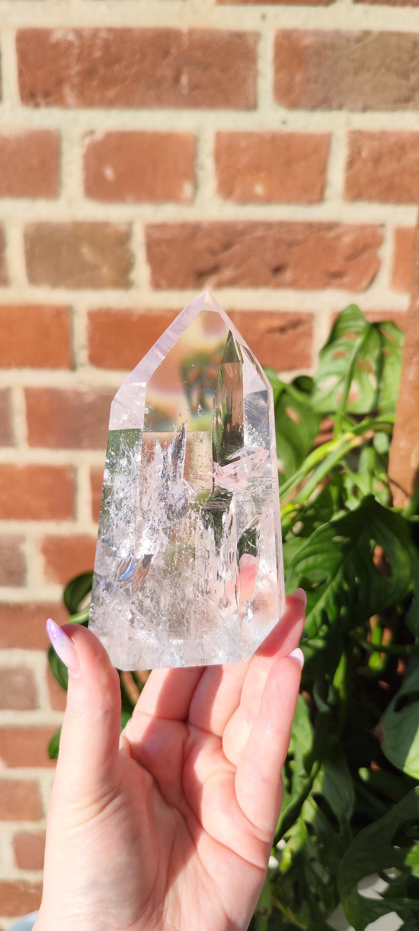 Bergkristall Lemurian Turm 154BK