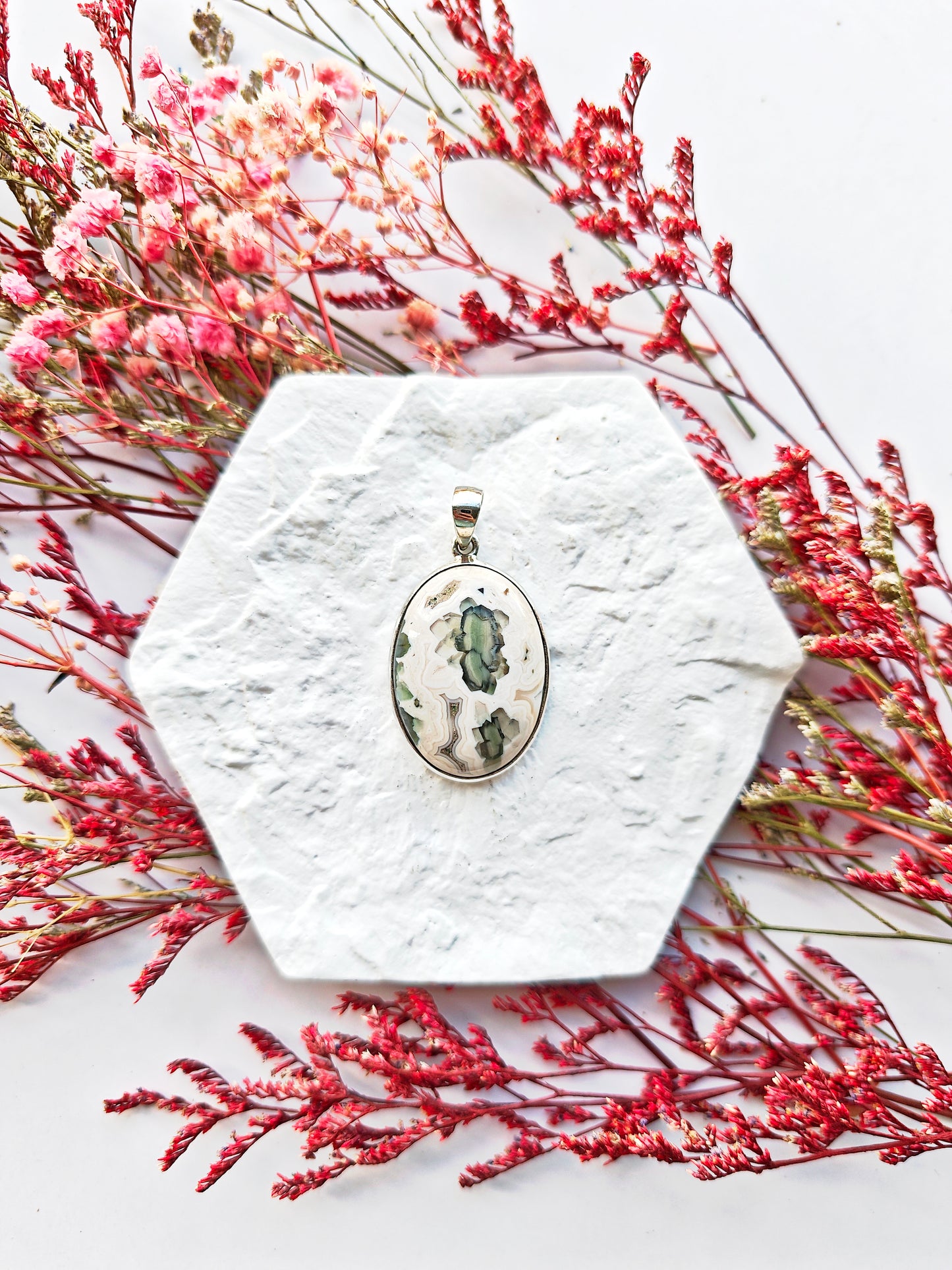 Ozean Jaspis Anhänger 121Z