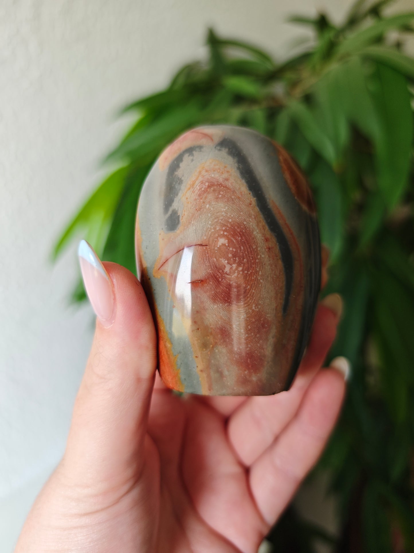 Polychrom Jaspis Freiform B