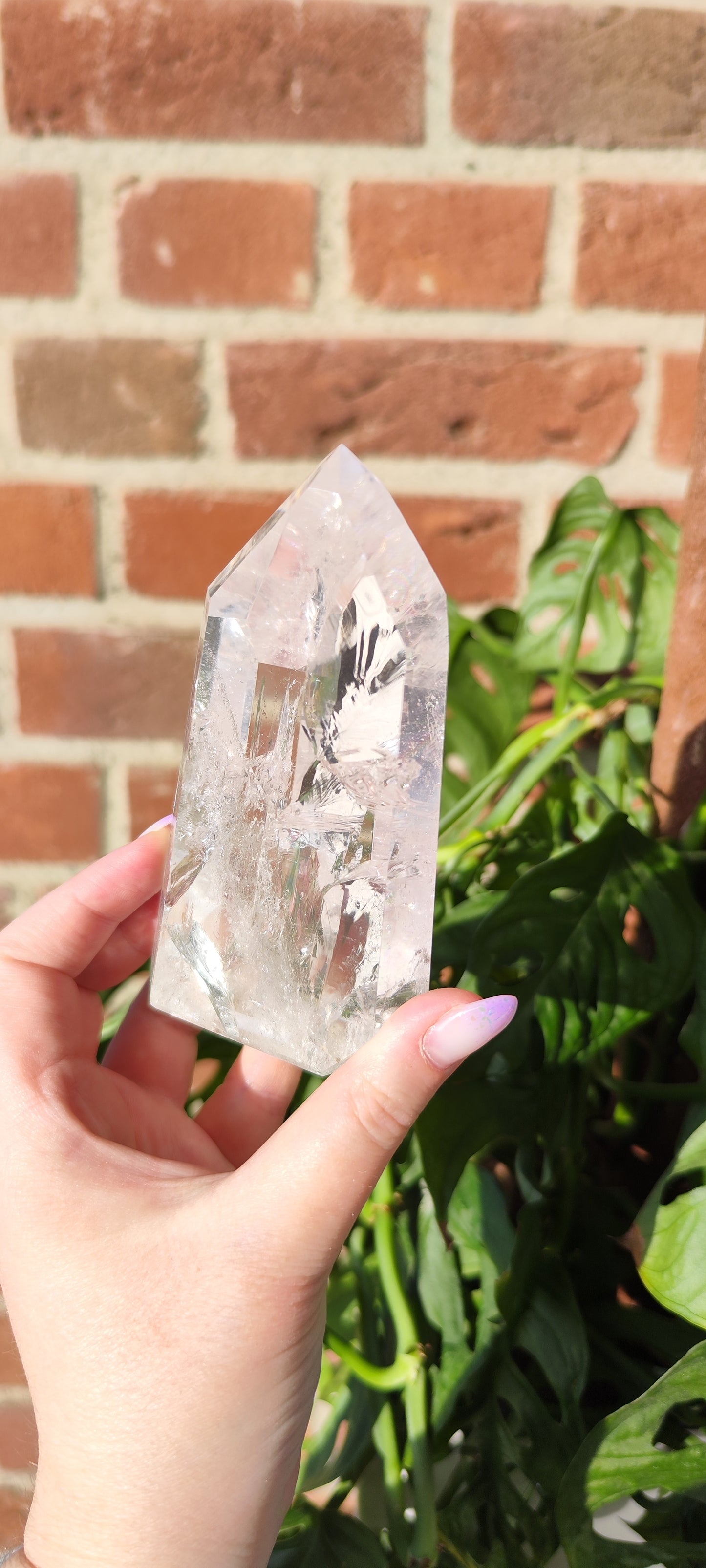 Bergkristall Lemurian Turm 154BK