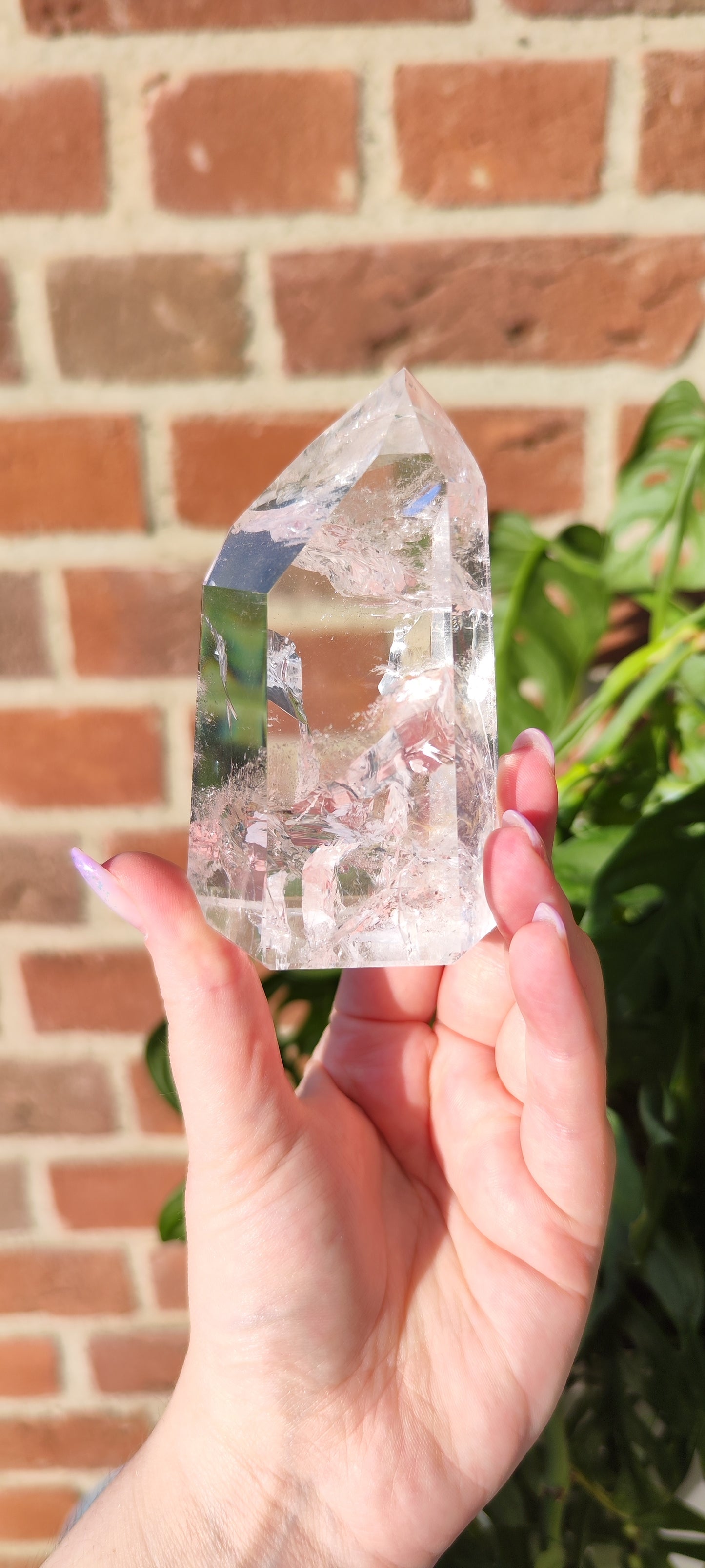 Bergkristall Lemurian Turm 110BK