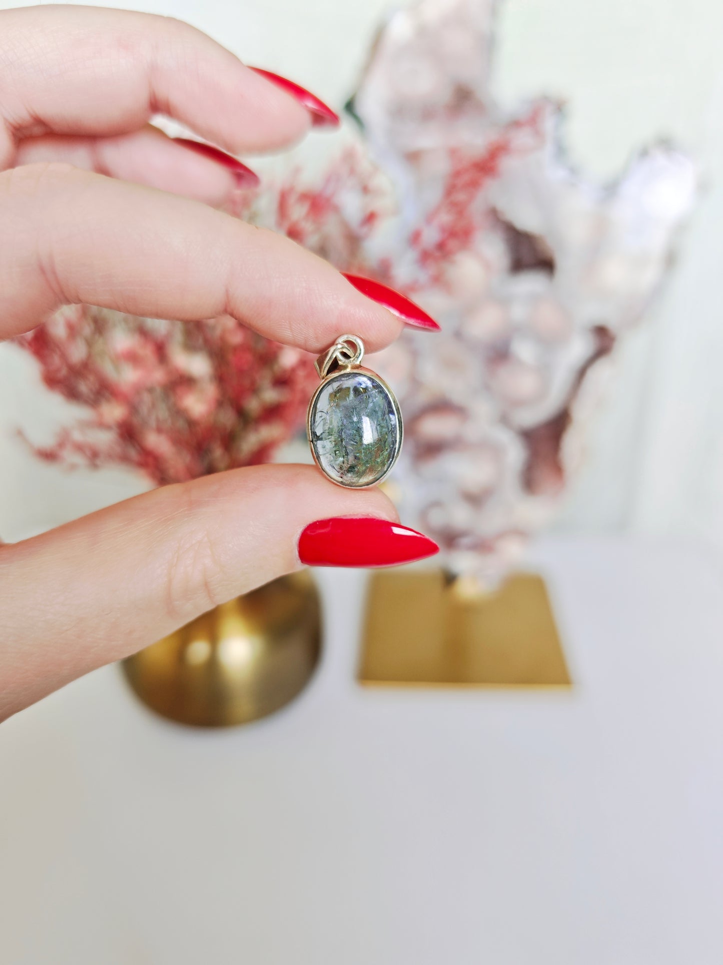 Aqua Kyanit Anhänger 73Z