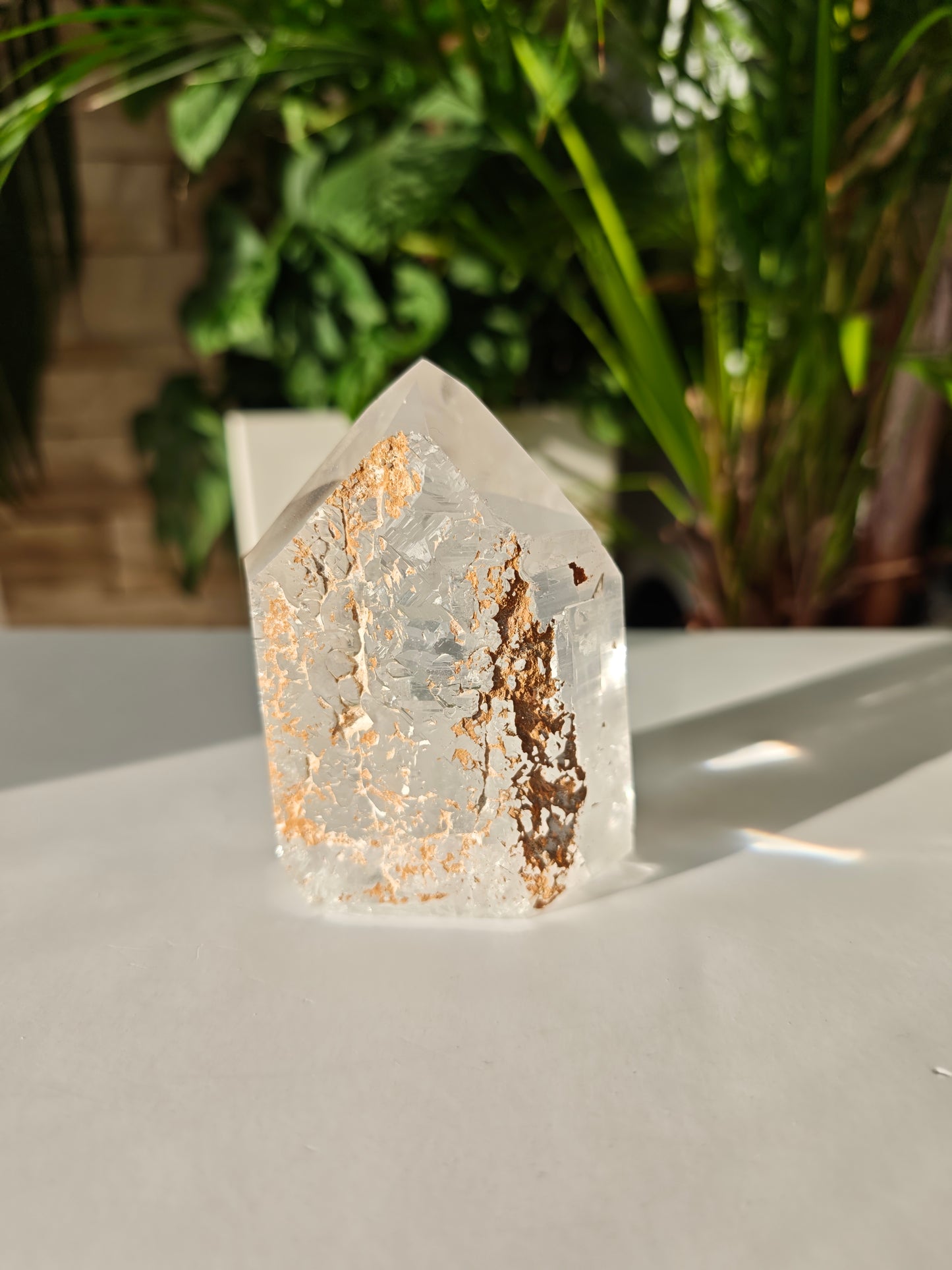 Gartenquarz Bergkristall Turm 99R