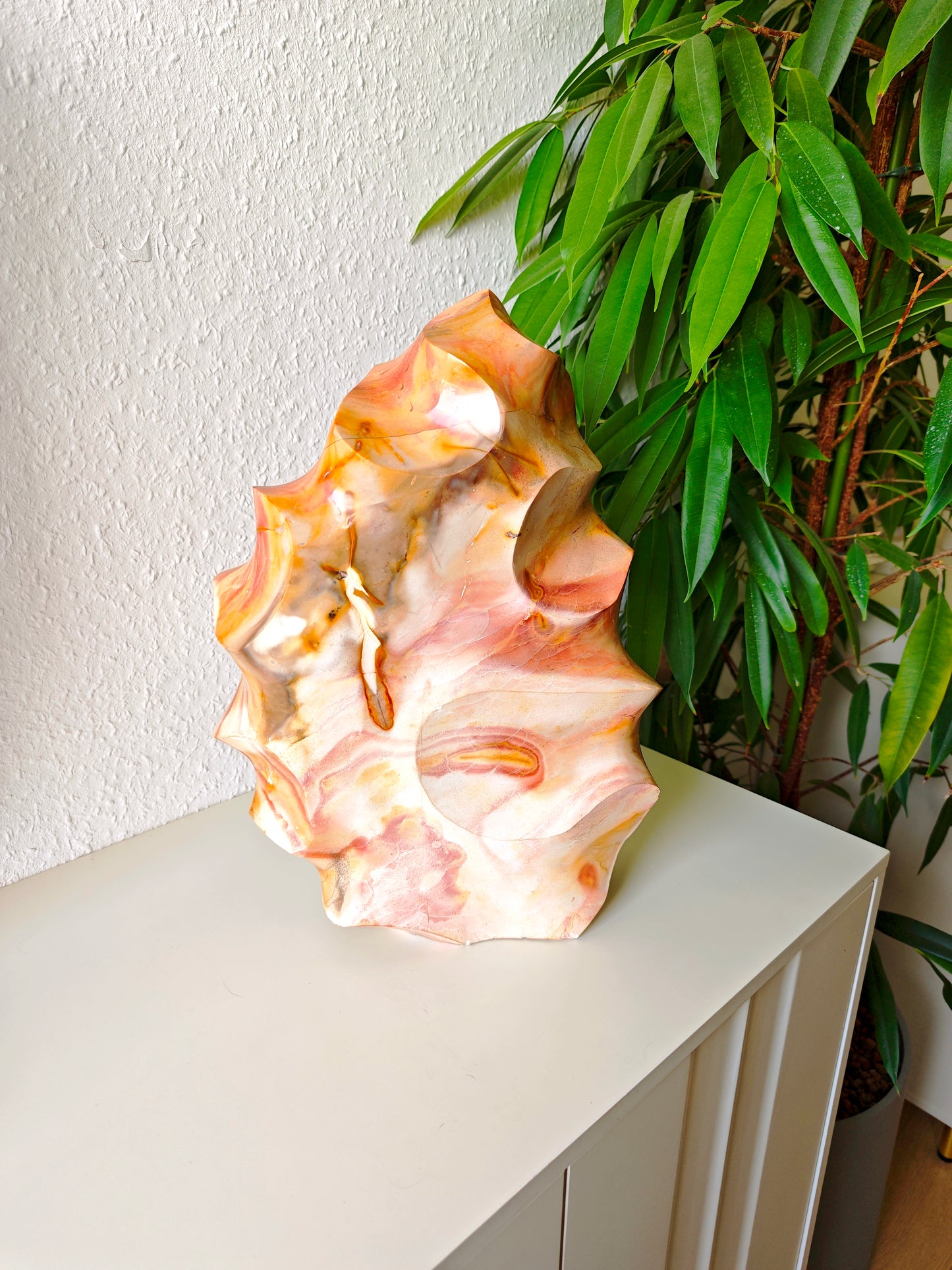 Polychrom Jaspis Flamme