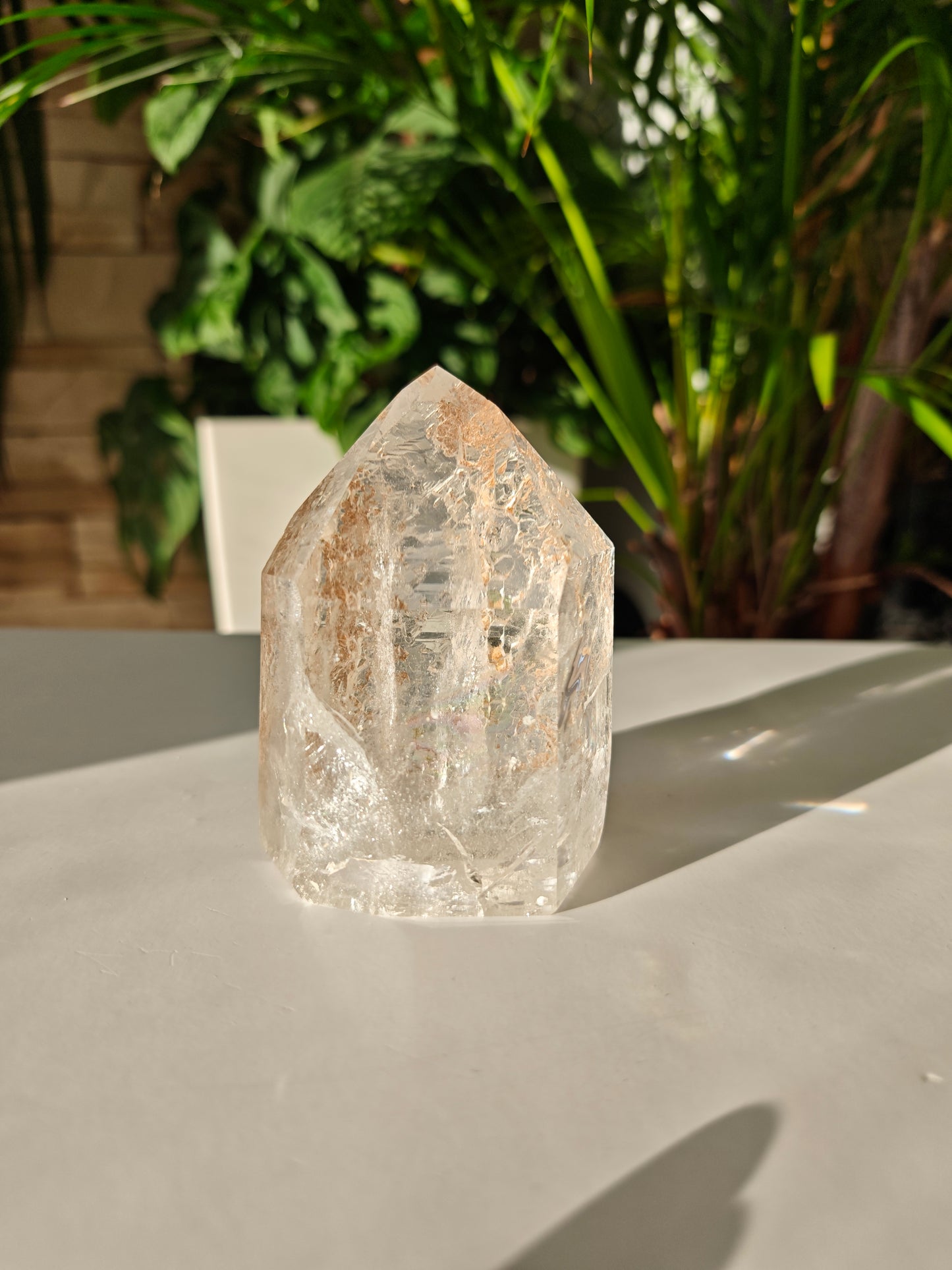 Gartenquarz Bergkristall Turm 99R