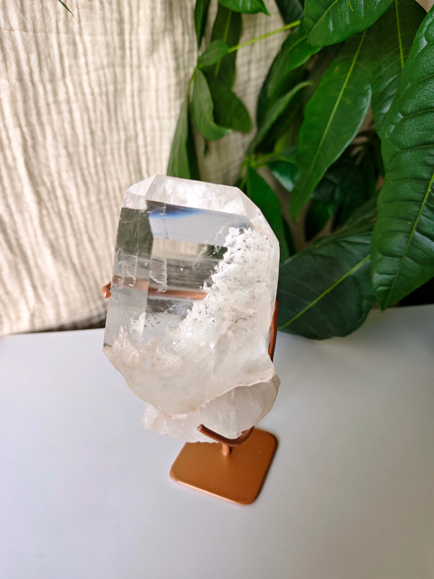 Diamtina Weißer Gartenquarz Lemurian