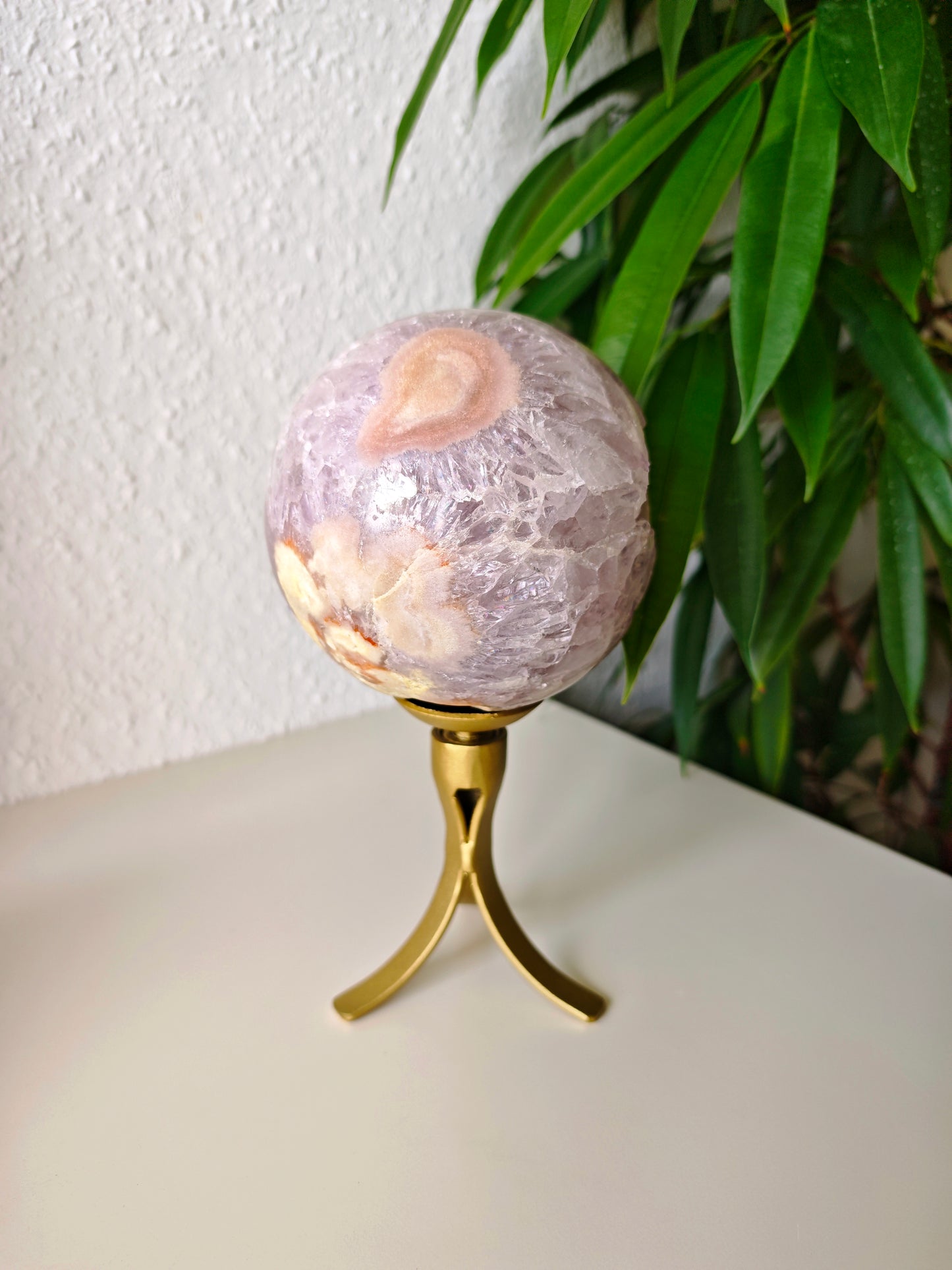 Pinker Amethyst x Amethyst Kugel 222
