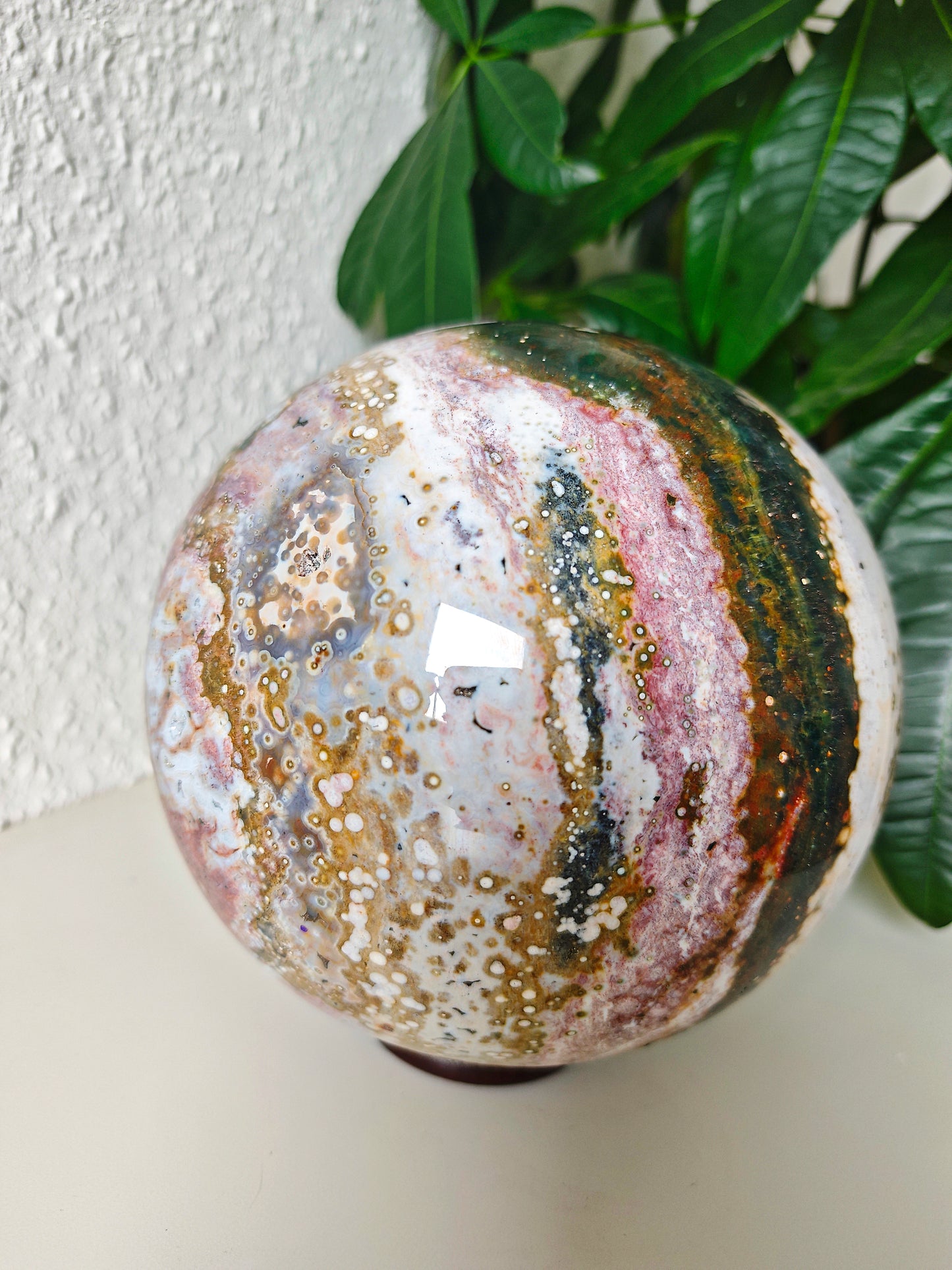 Statement Ozean Jaspis Kugel 18,3cm