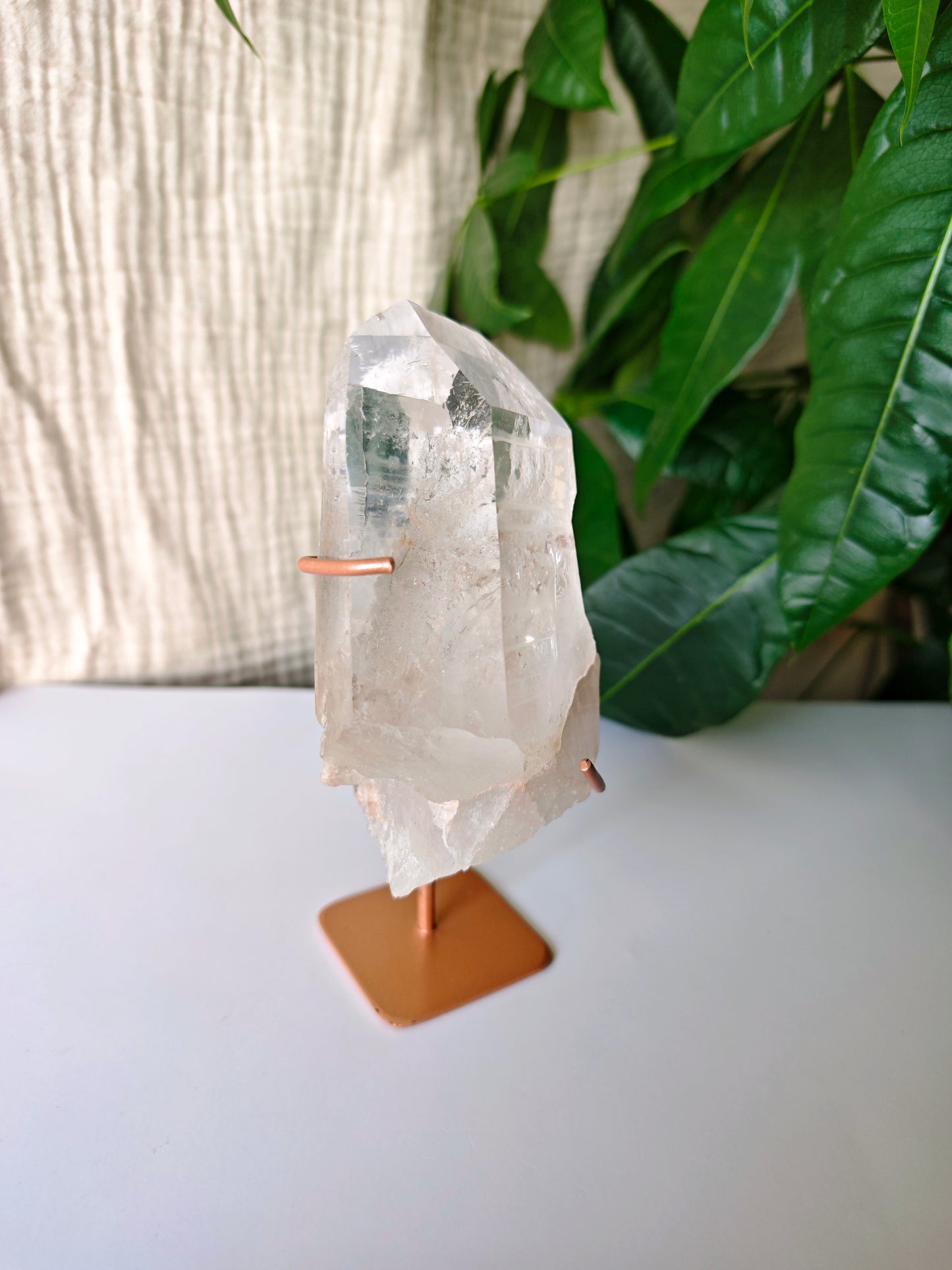 Diamtina Weißer Gartenquarz Lemurian