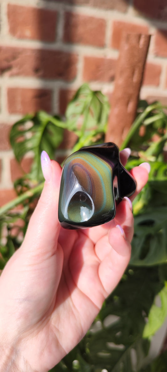 Regenbogen Obsidian Freiform 94F