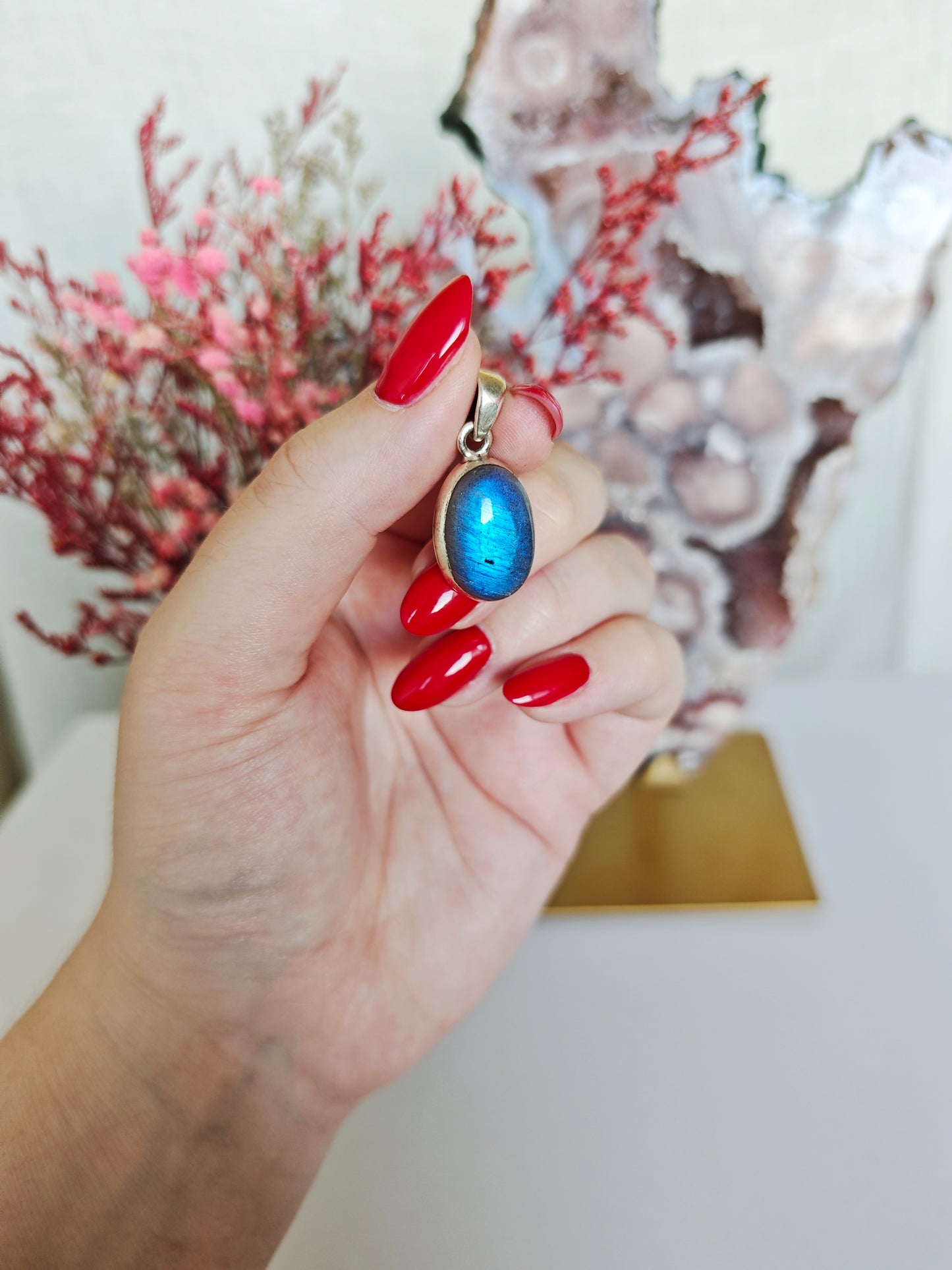 Labradorit Anhänger 32D