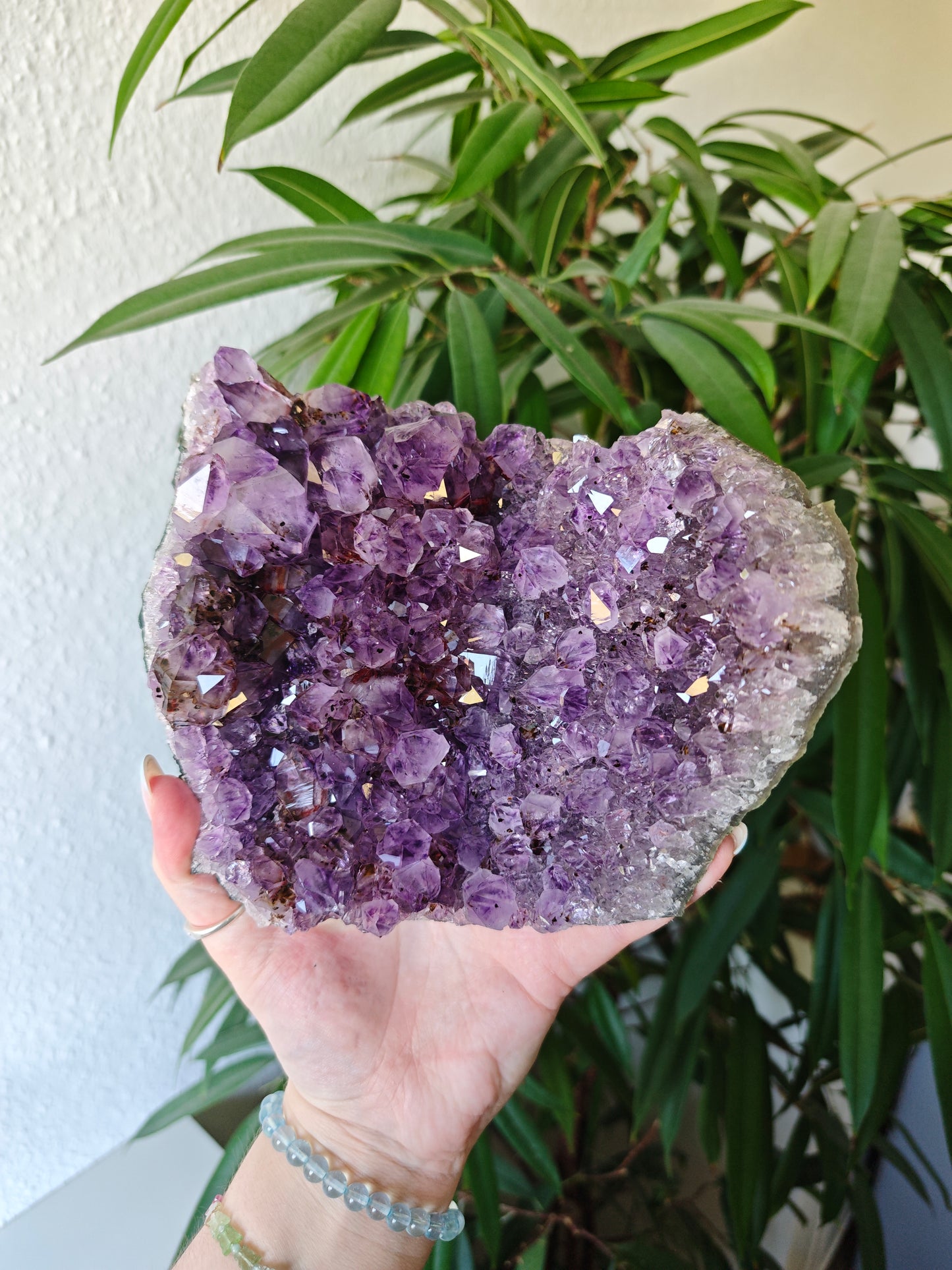 Amethyst X Hämatit Cluster