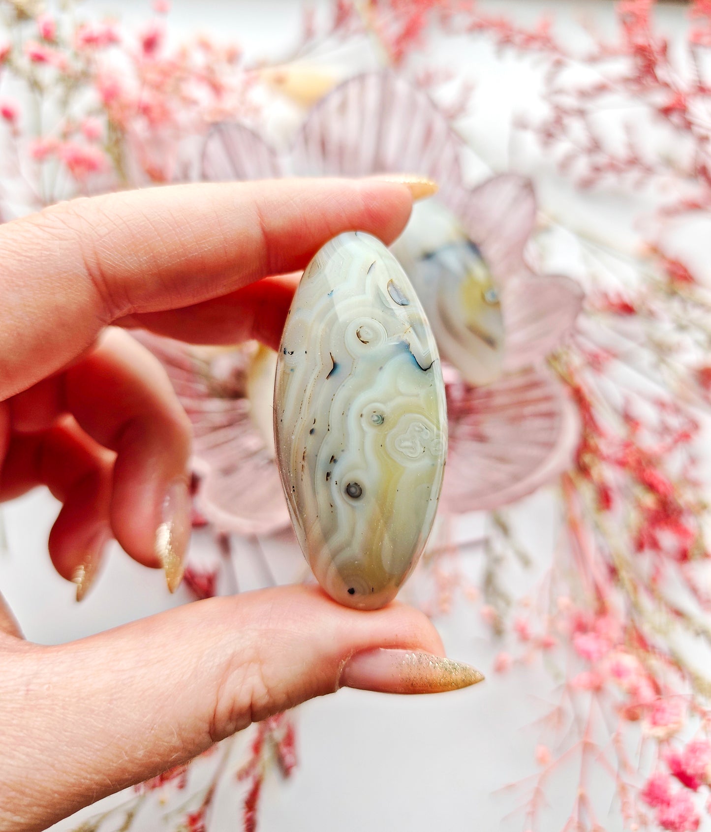 Dendriten Achat Shiva