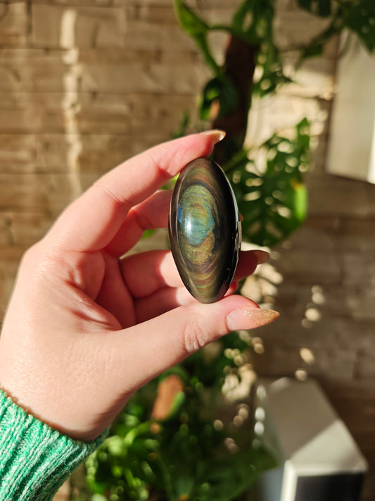 Regenbogen Obsidian Shiva F