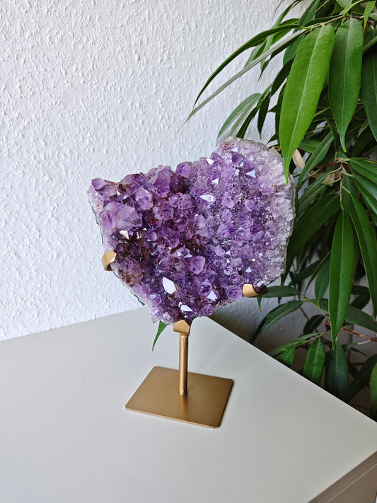 Amethyst X Hämatit Cluster