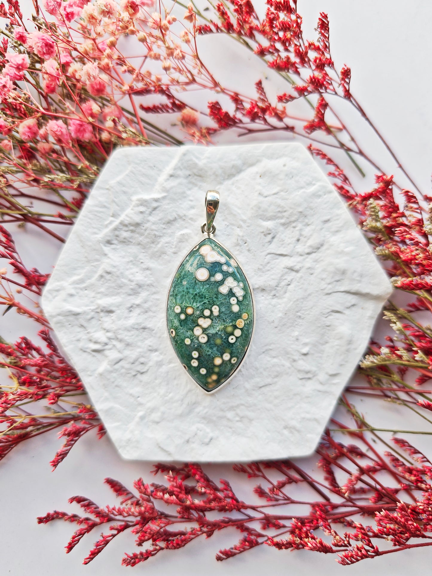 Ozean Jaspis Anhänger 152Z