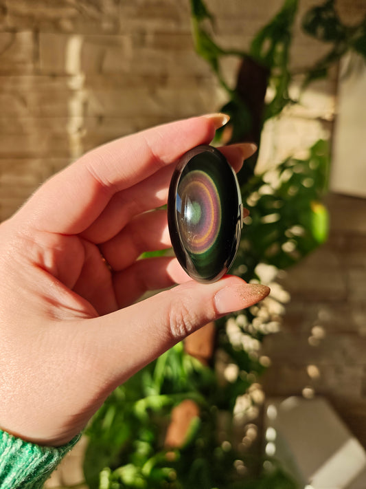 Regenbogen Obsidian Shiva E