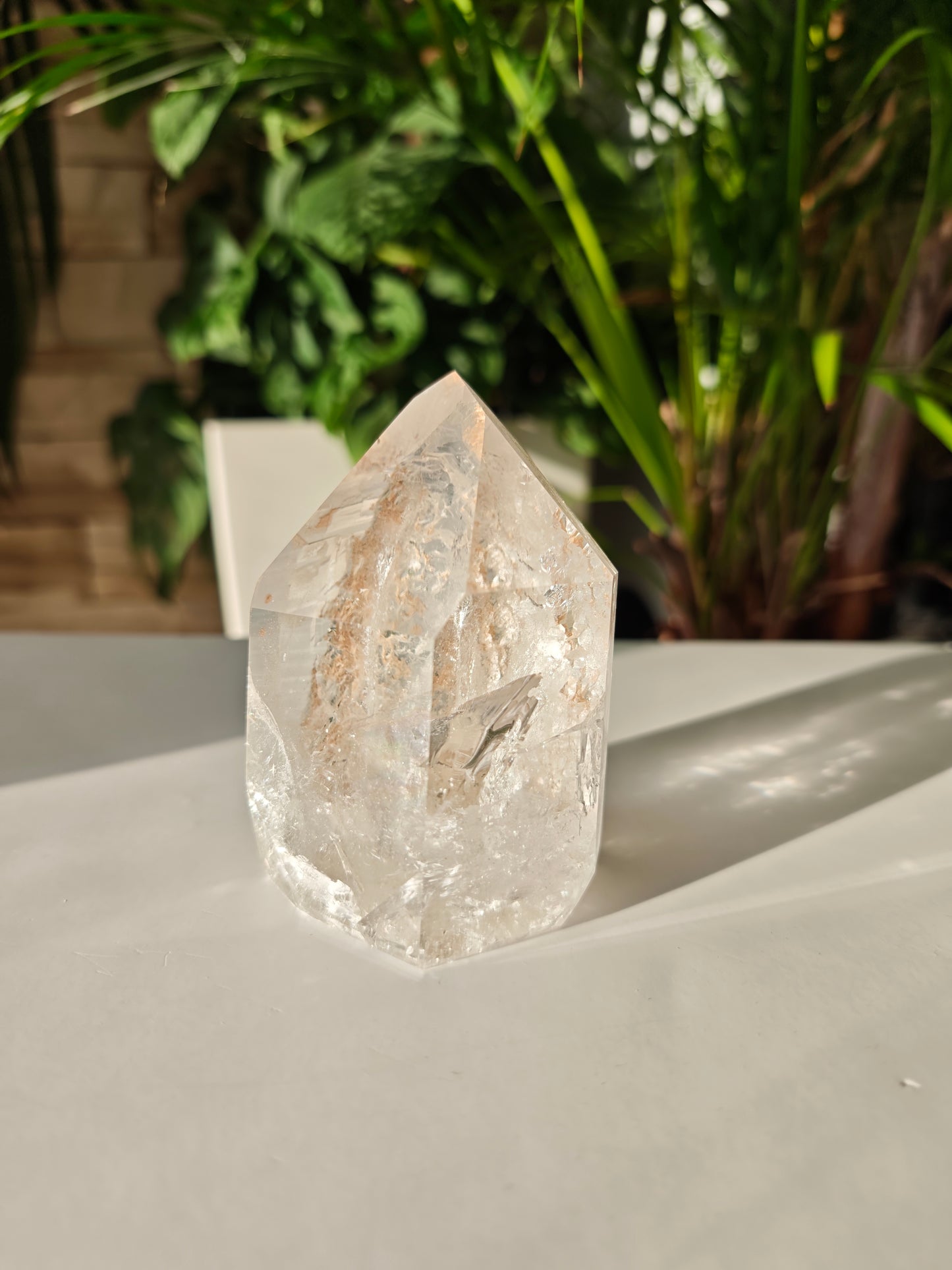 Gartenquarz Bergkristall Turm 99R