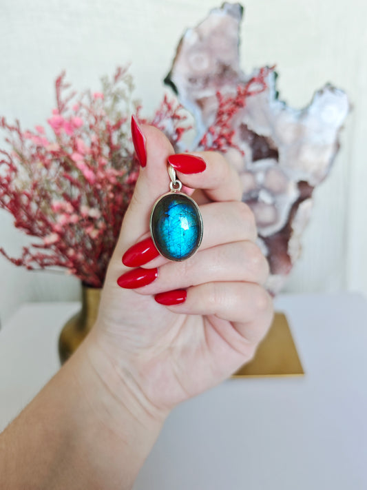 Labradorit Anhänger 32B