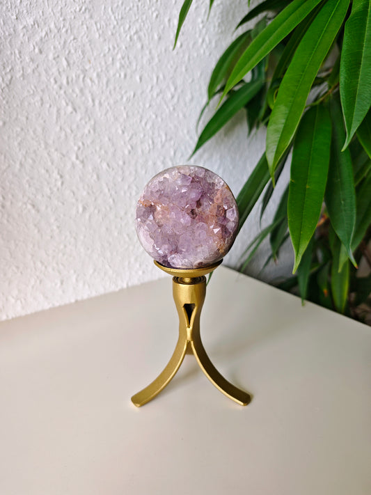 Pinker Amethyst x Amethyst Kugel 122