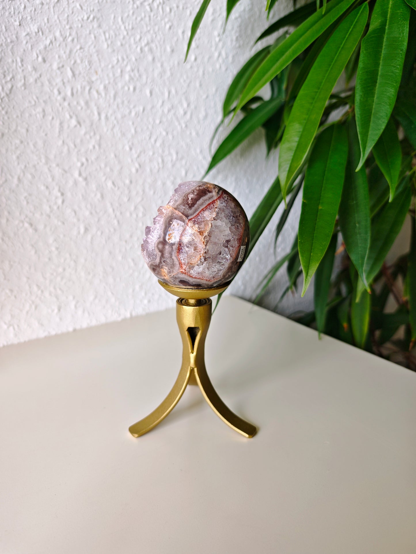 Pinker Amethyst x Amethyst Kugel 122