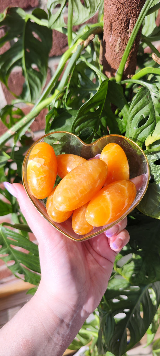 Orangen Calcit Shivas