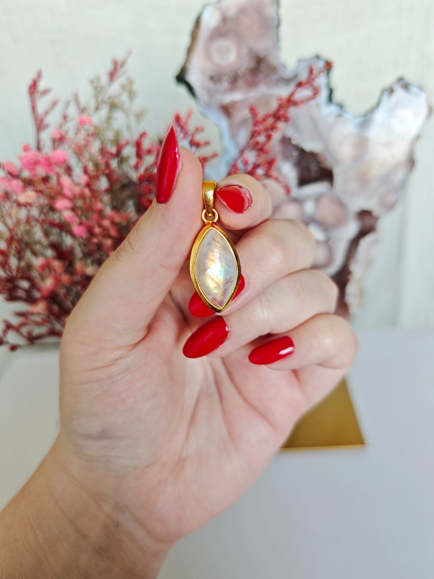 Mondstein Anhänger 202M