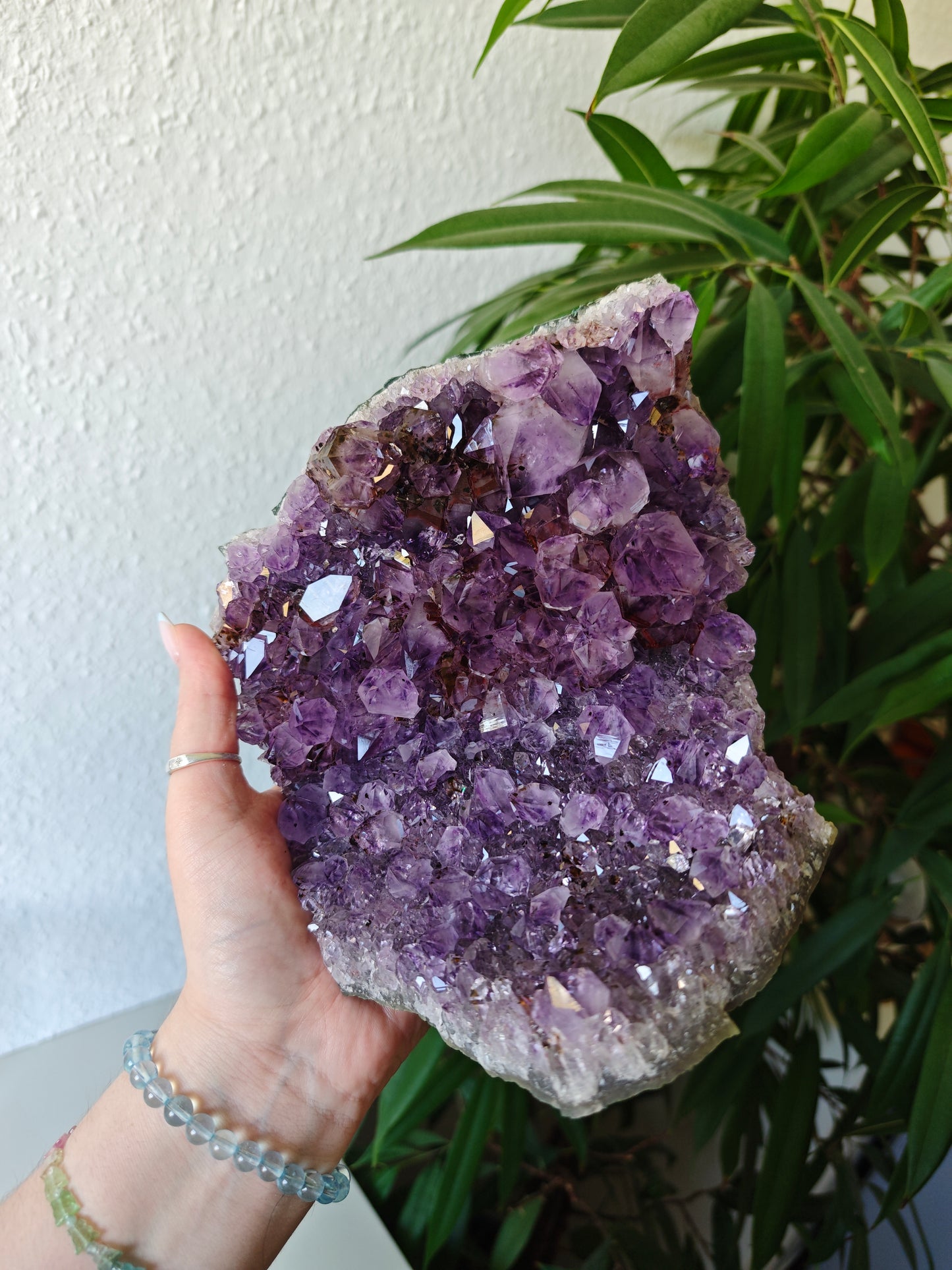 Amethyst X Hämatit Cluster