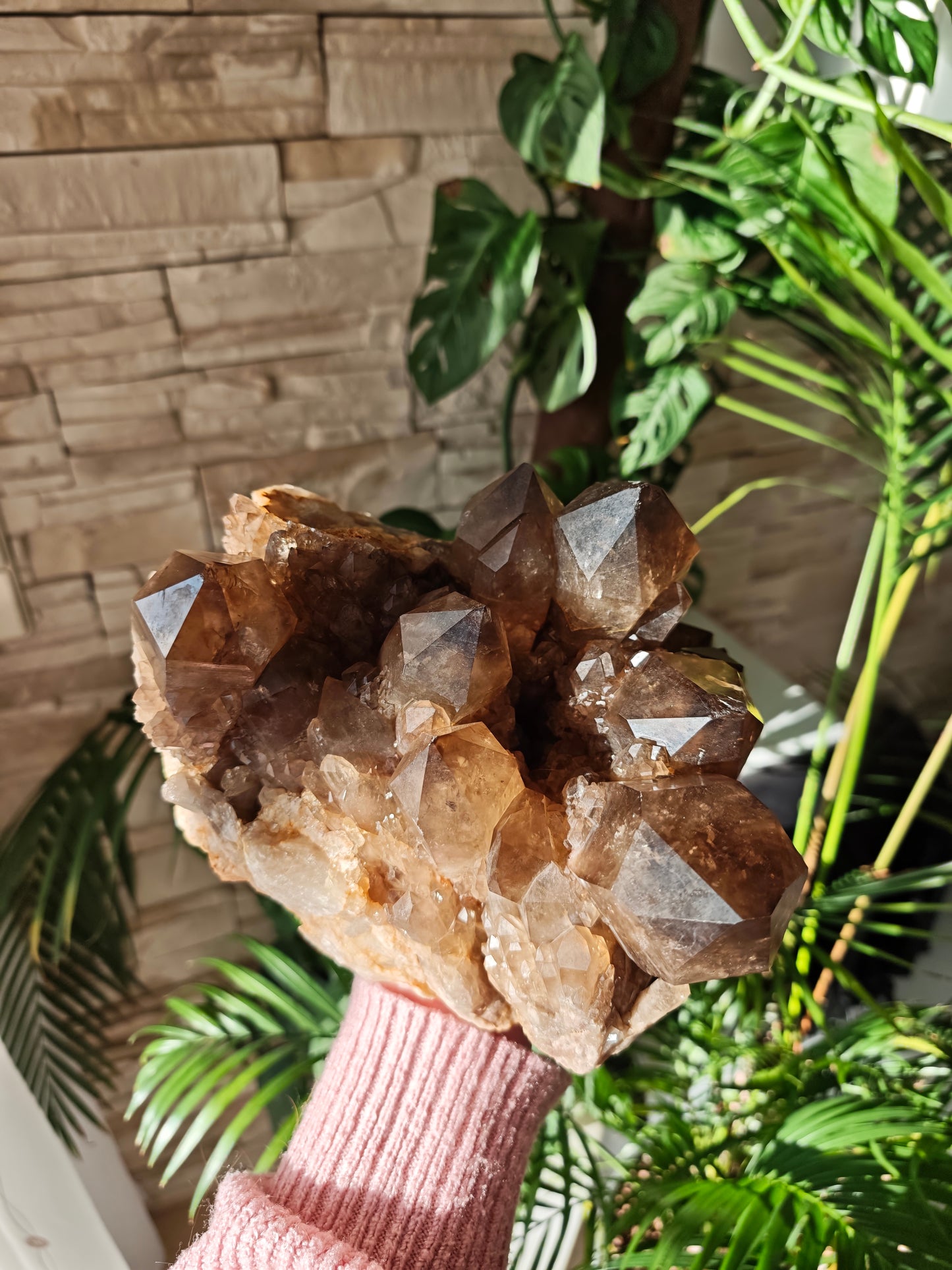 Rauchiger Citrin aus Finnland