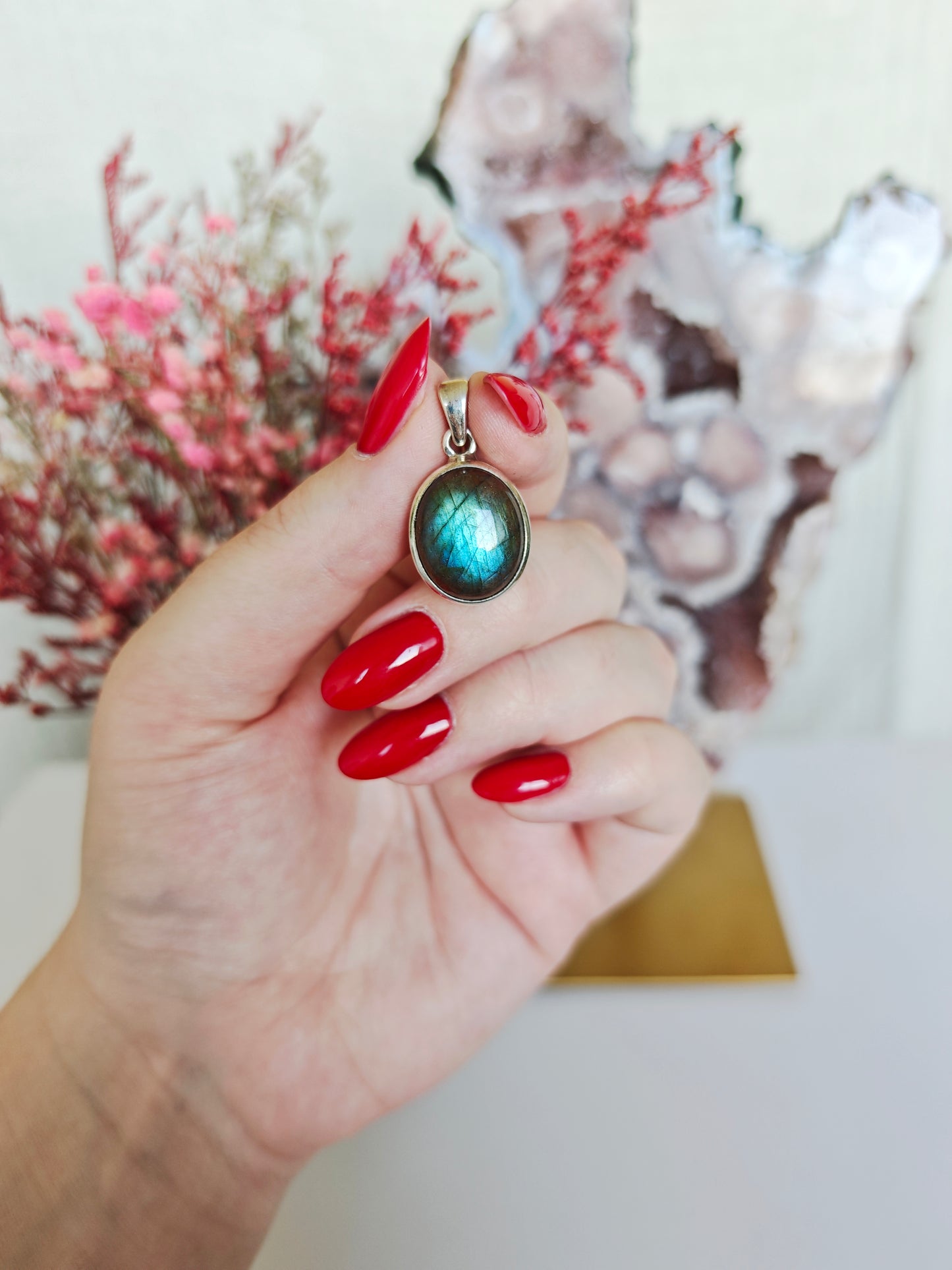 Labradorit Anhänger 32C