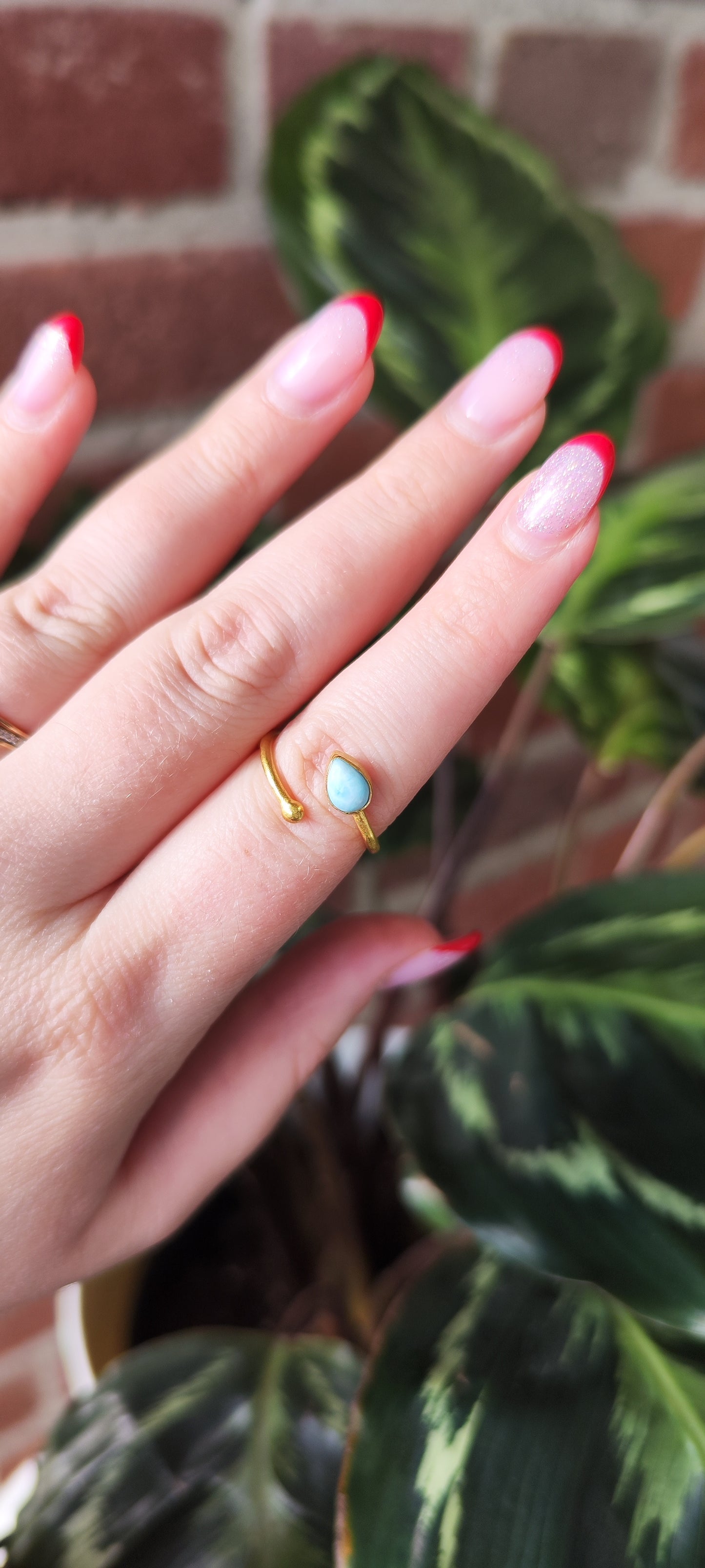 Larimar Ring