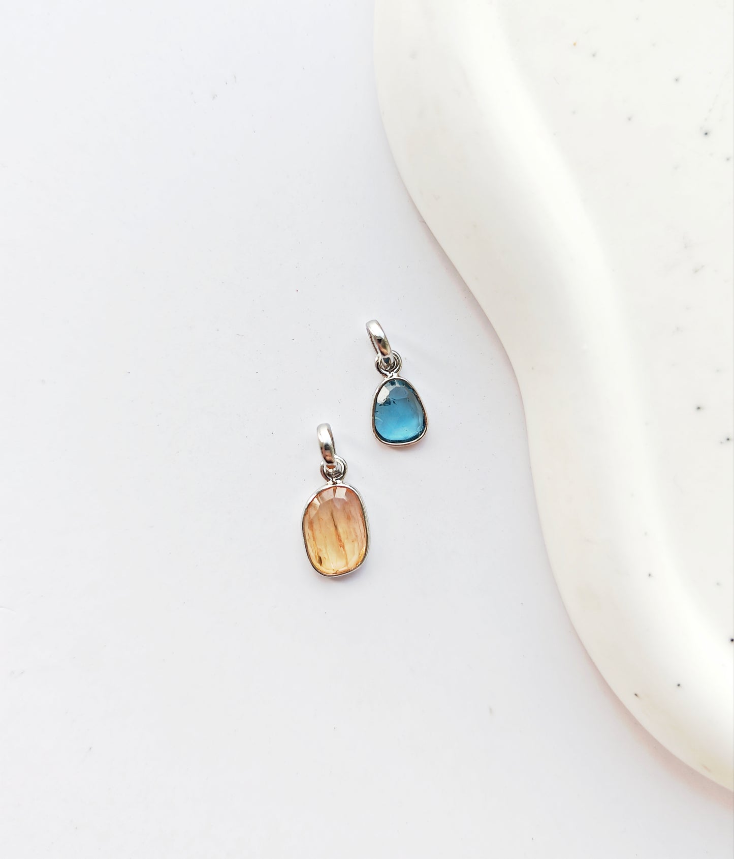 Kleine Facettierte Anhänger