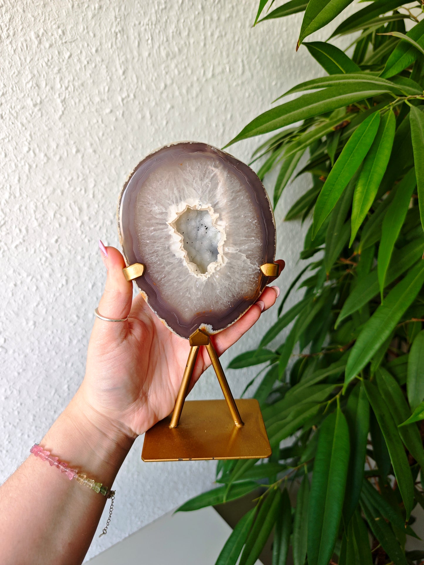 Achat Geode auf Ständer C