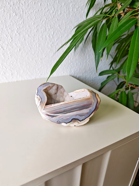 gebänderte Achat Freiform