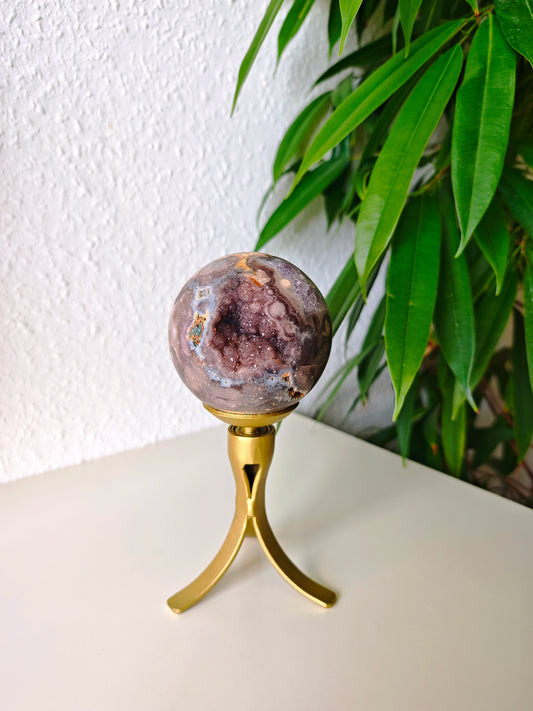 Pinker Amethyst x Amethyst Kugel 180