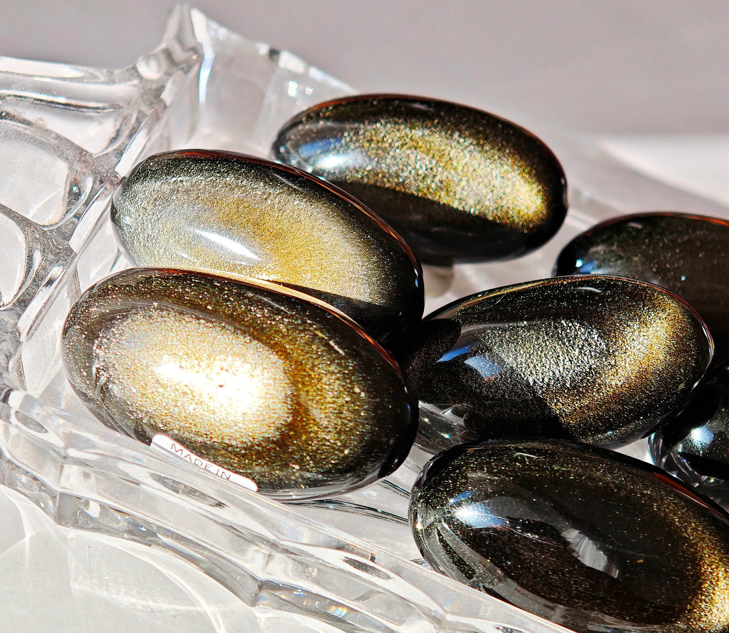 Goldsheen Obsidian Shiva