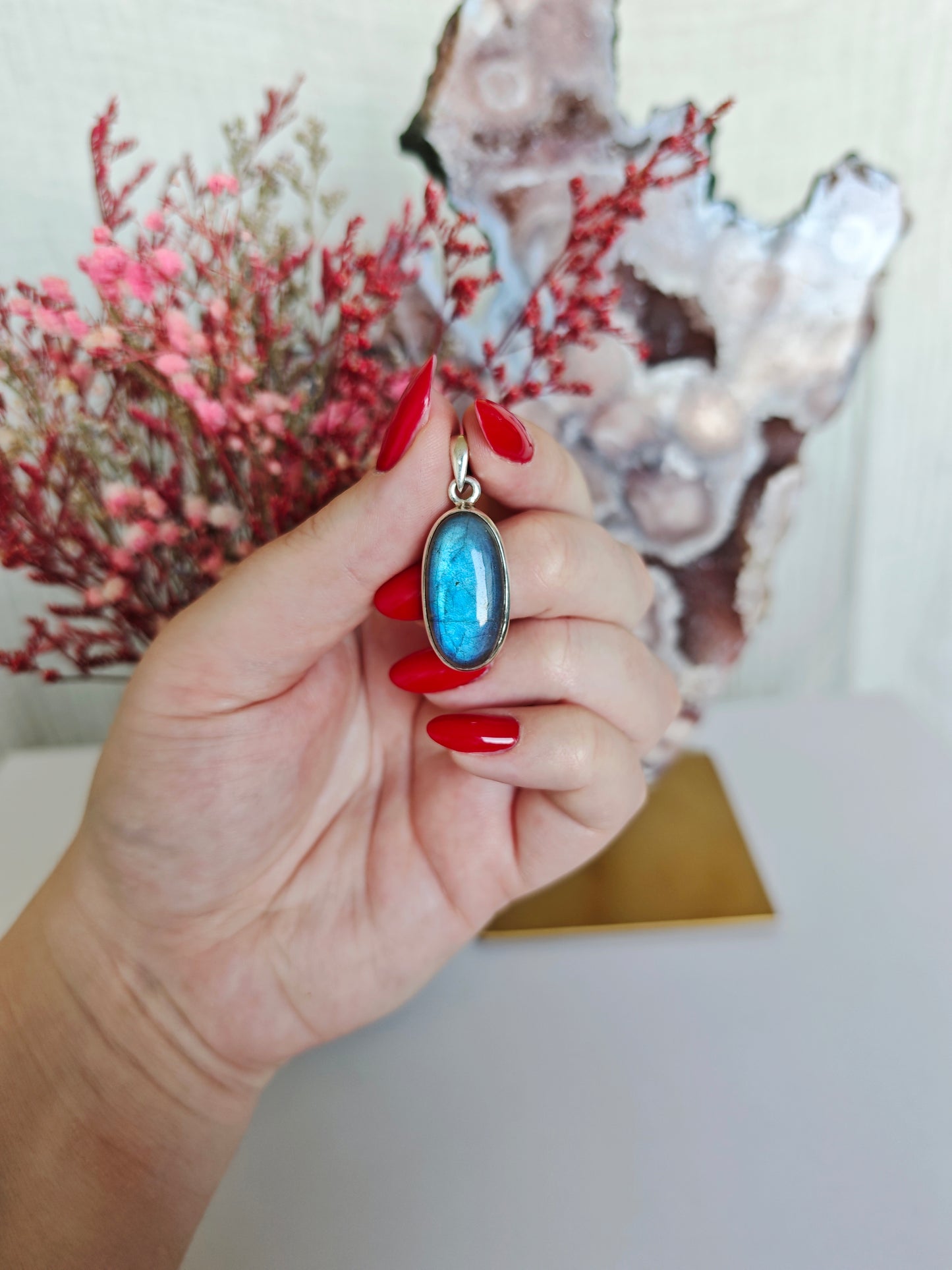 Labradorit Anhänger 32A