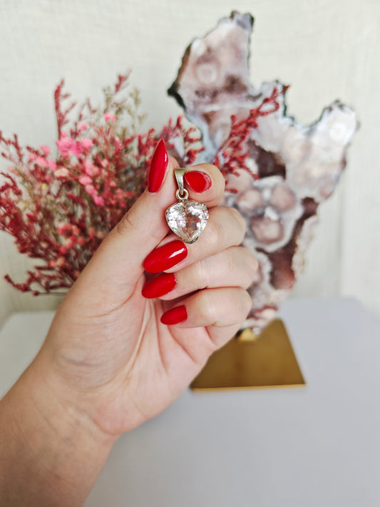 Kupferrutil Anhänger (facettiert) 48K