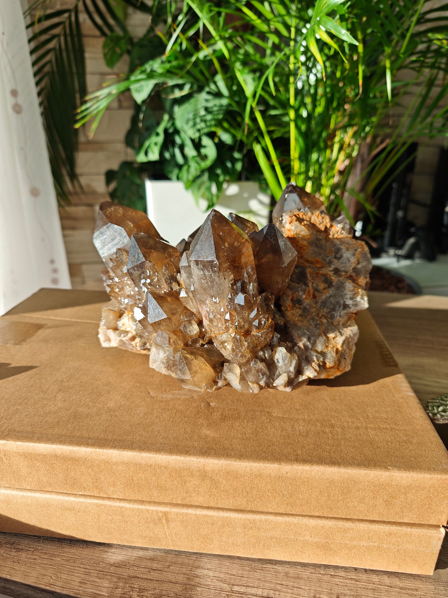 Rauchiger Citrin aus Finnland